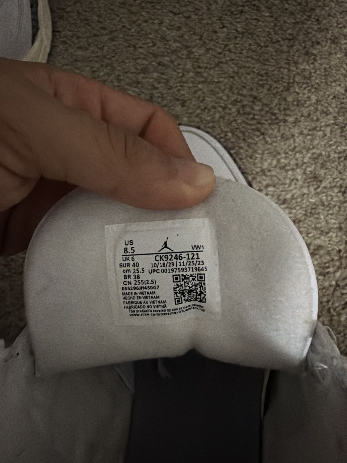 Jordan Brand air jordan 3 georgia peach Size US 7 / EU 40 - 4 Thumbnail
