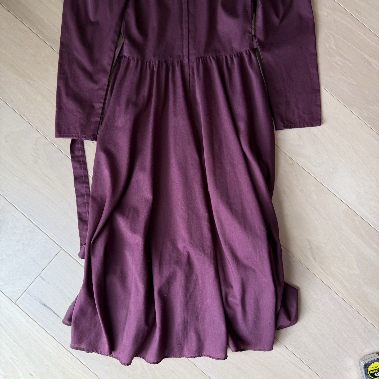 Vintage Vintage Gunne Sax Dress Women's S Maroon Lace and Taffeta Size S / US 4 / IT 40 - 8 Thumbnail