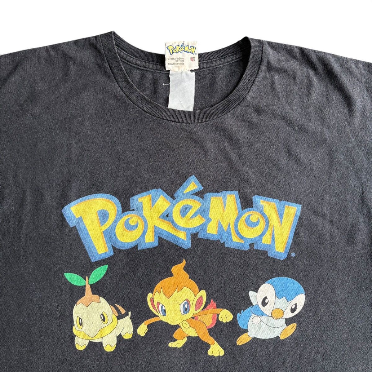 Anime Vintage Anime Pokemon Gen 4 Shirt Official Nintendo 2007 Size US L / EU 52-54 / 3 - 2 Thumbnail