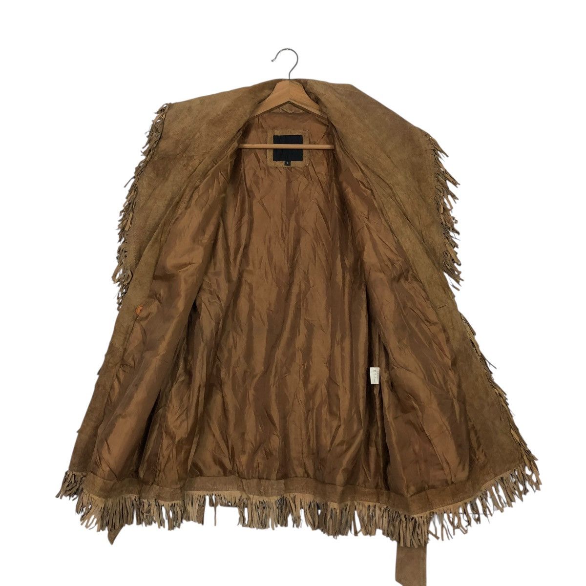 Vintage 🔥VINTAGE COWBOY DESIGN LEATHER JACKET JURAHOUSE ISSEY MIYAKE Size US M / EU 48-50 / 2 - 15 Thumbnail