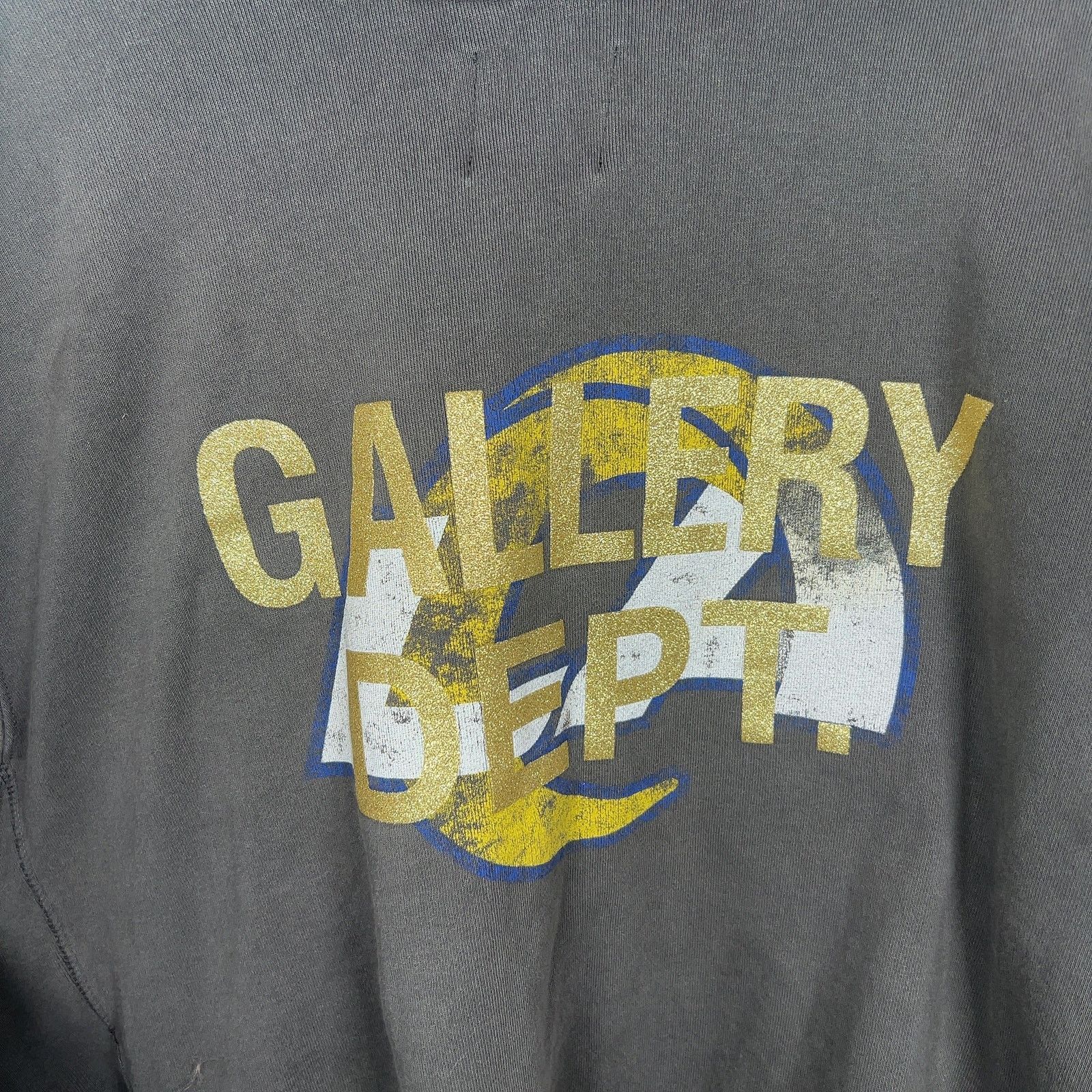 Gallery Dept. Gallery Dept LA Rams Graphic Distressed Hoodie Size US L / EU 52-54 / 3 - 9 Thumbnail