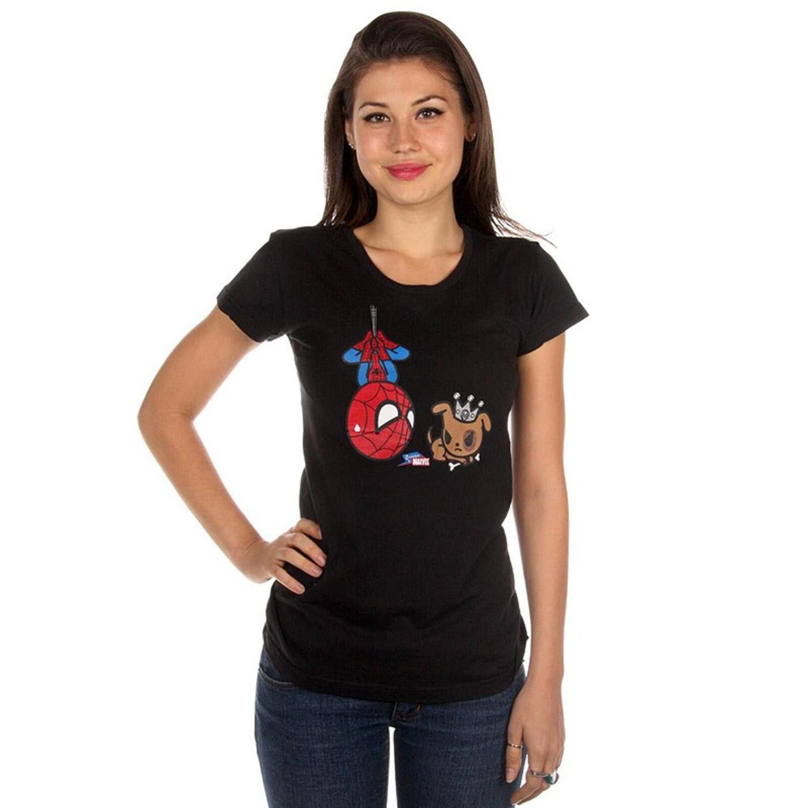 tokidoki Tokidoki x Marvel Spiderman Hanging Out - Juniors Sz. S Size S / US 4 / IT 40 - 1 Thumbnail