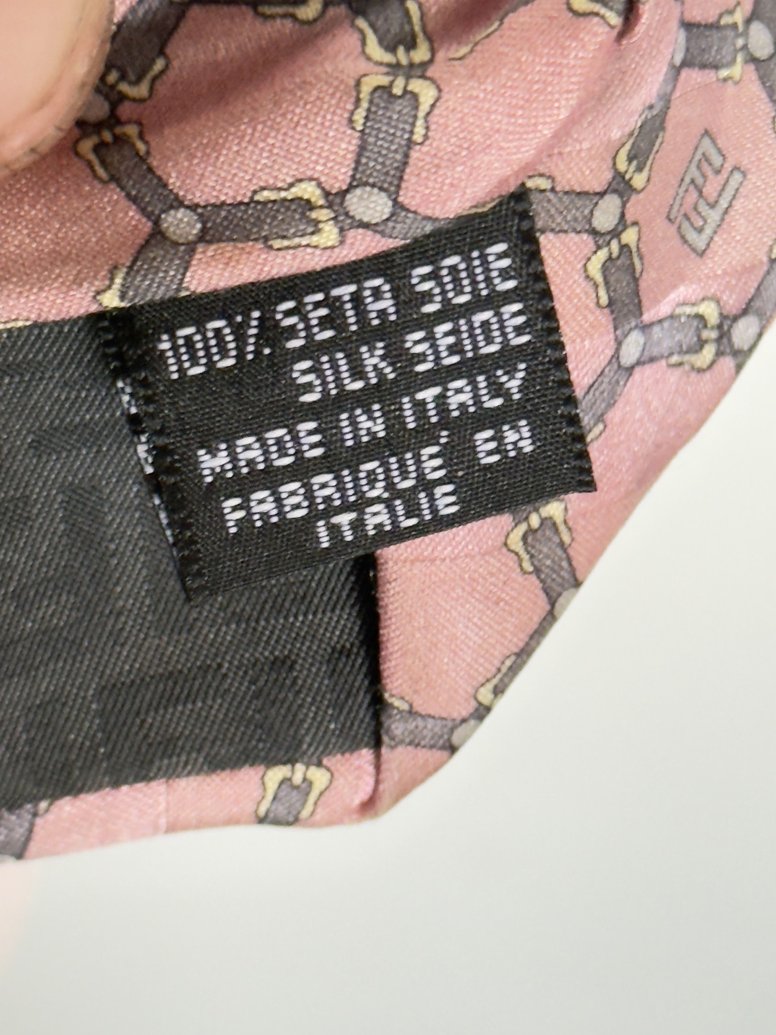 Fendi 🔥 ff fendi tie new pink monogram Size ONE SIZE - 6 Thumbnail