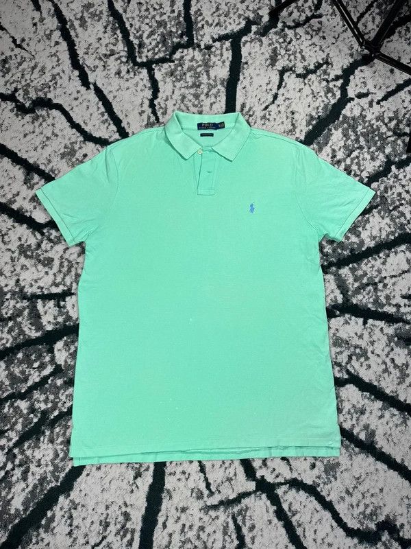 Ralph Lauren Ralph Lauren Mint Green Polo Shirt XL Size US XL / EU 56 / 4 - 1 Thumbnail