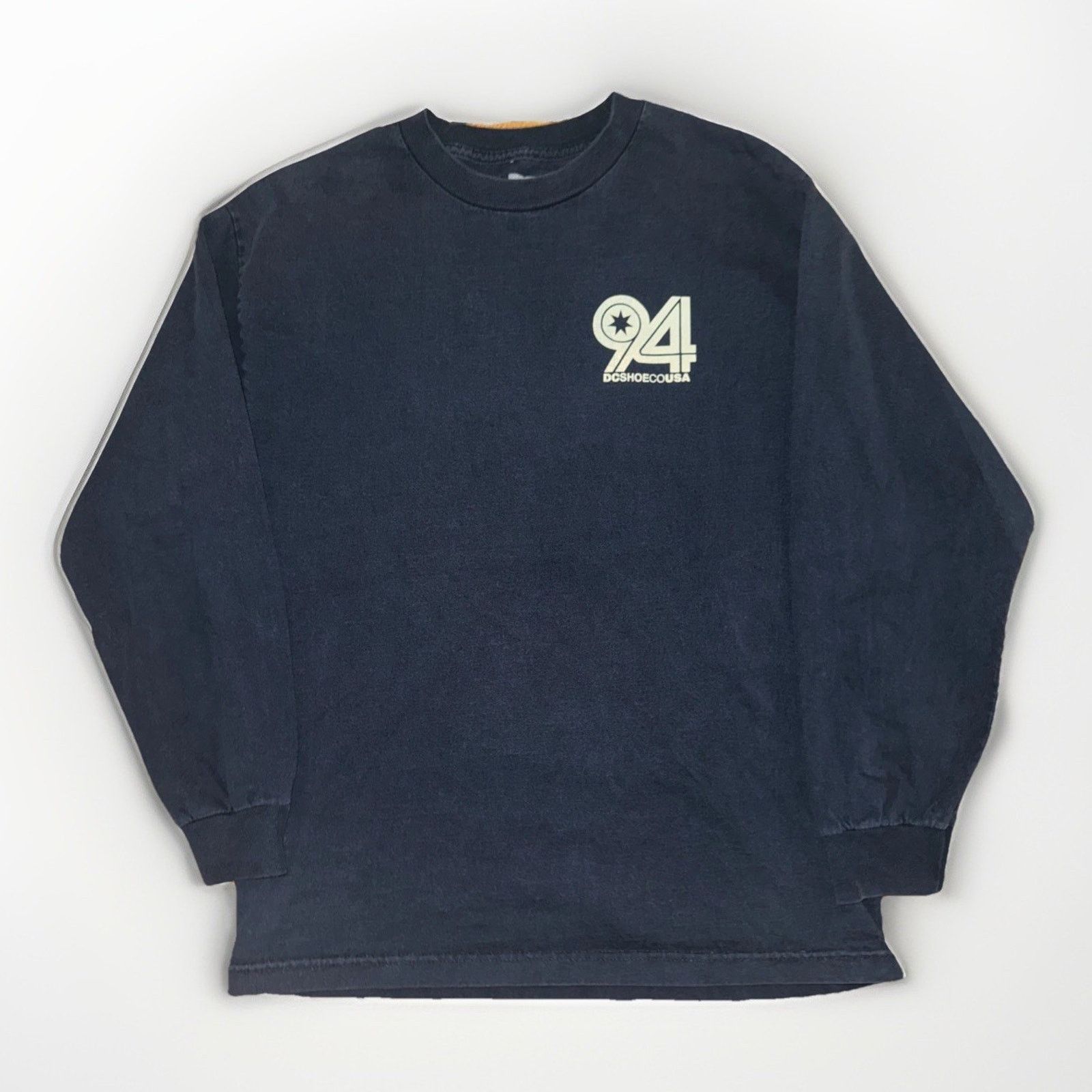 DC DC Shoes 94 Long Sleeve Shirt L Blue Medium 20x26 Skate Size US M / EU 48-50 / 2 - 1 Thumbnail