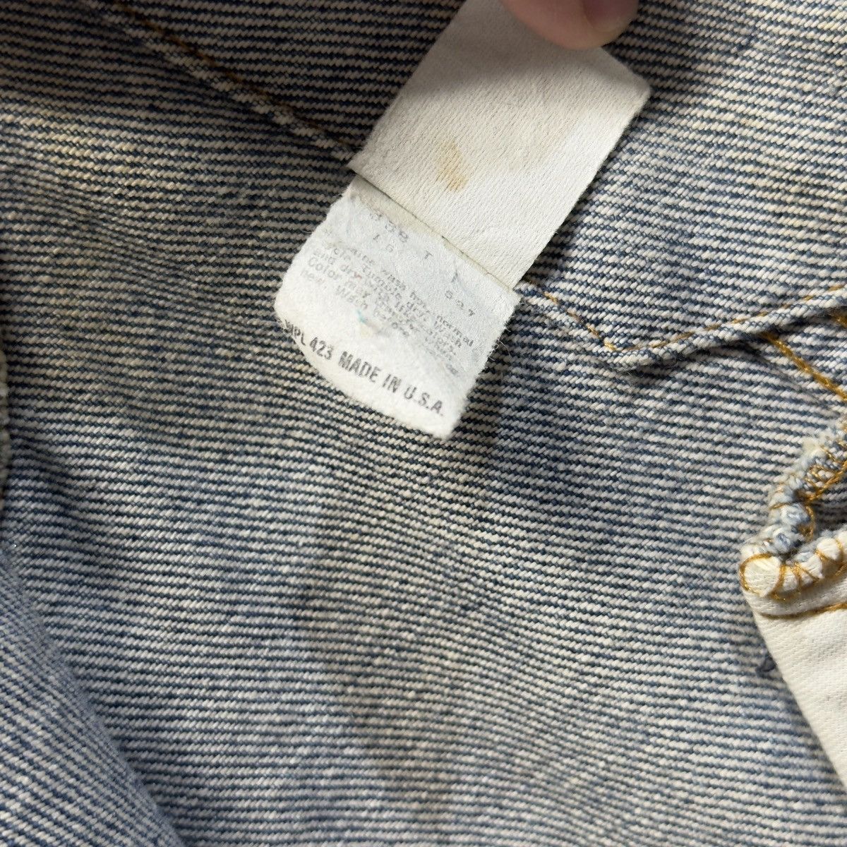Levi's 80s Levi's Faded Distressed Jacket ERD Grunge Hedi Chrome Size US L / EU 52-54 / 3 - 16 Thumbnail