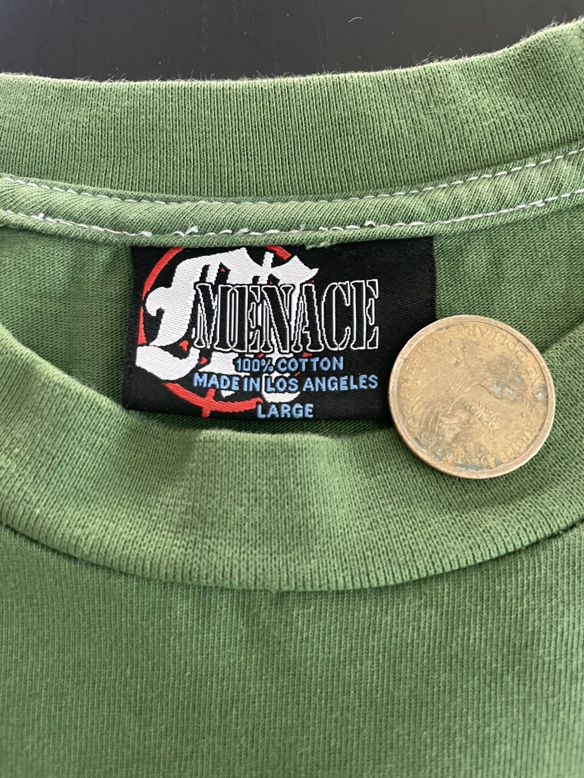 Designer × Menace MENACE Los Angeles - Crop Field Tee Size US L / EU 52-54 / 3 - 4 Thumbnail