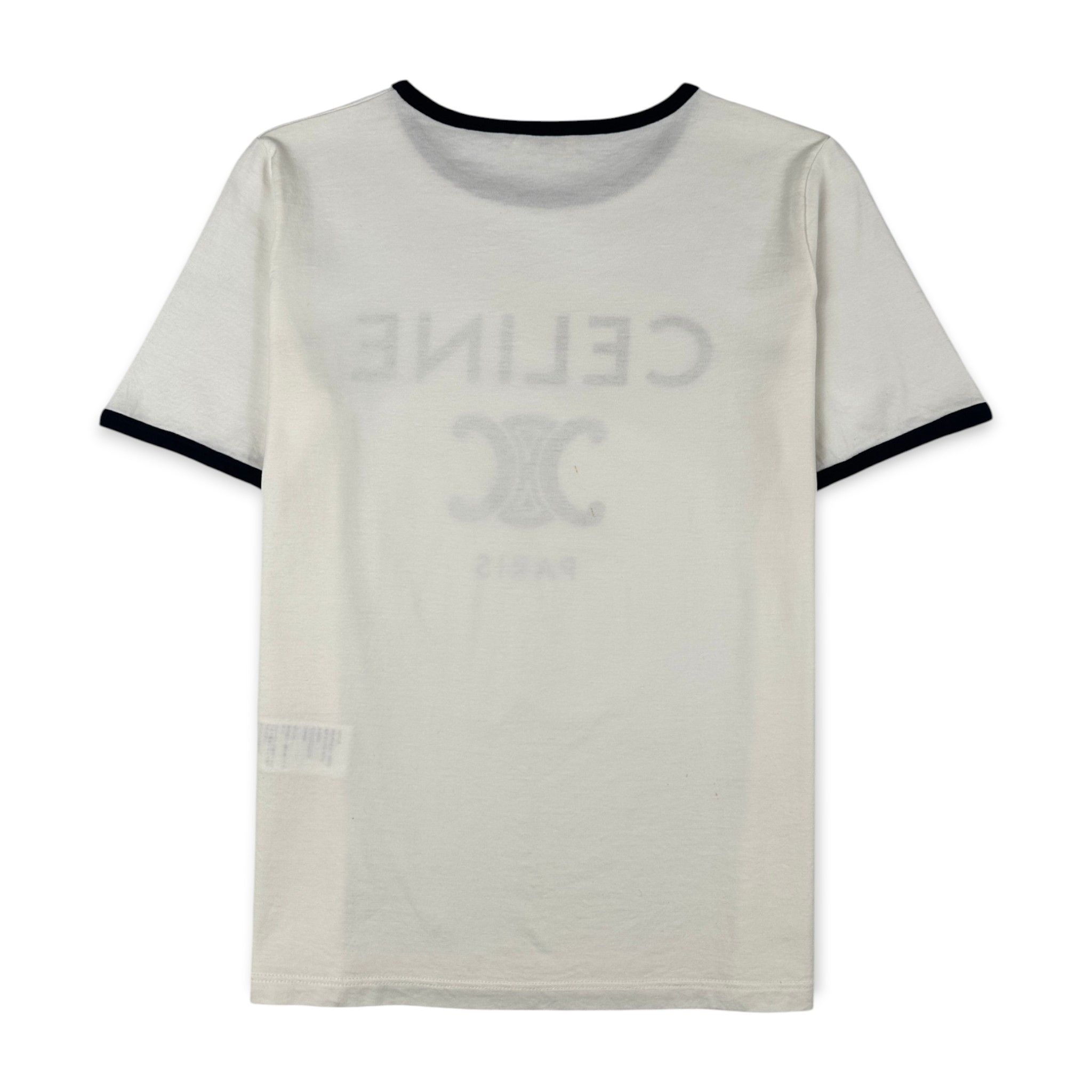 Celine Paris Triomphe Print T-Shirt Size S / US 4 / IT 40 - 2 Thumbnail