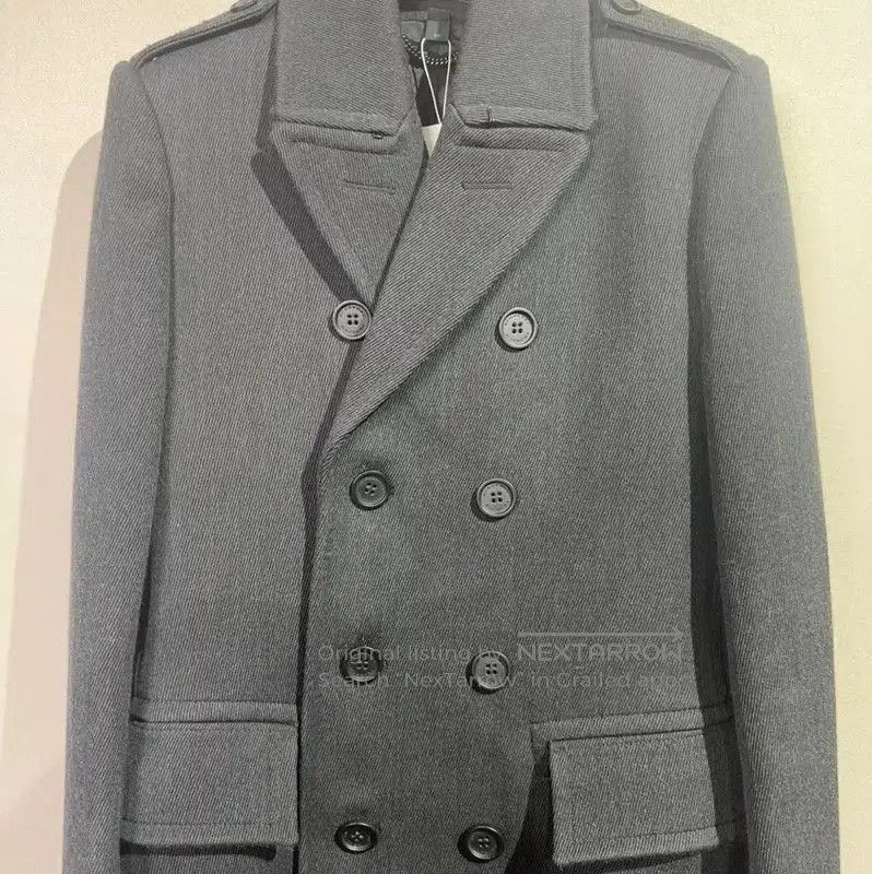 Burberry Burberry Black Cotton Men's Overcoat. Size US M / EU 48-50 / 2 - 3 Thumbnail