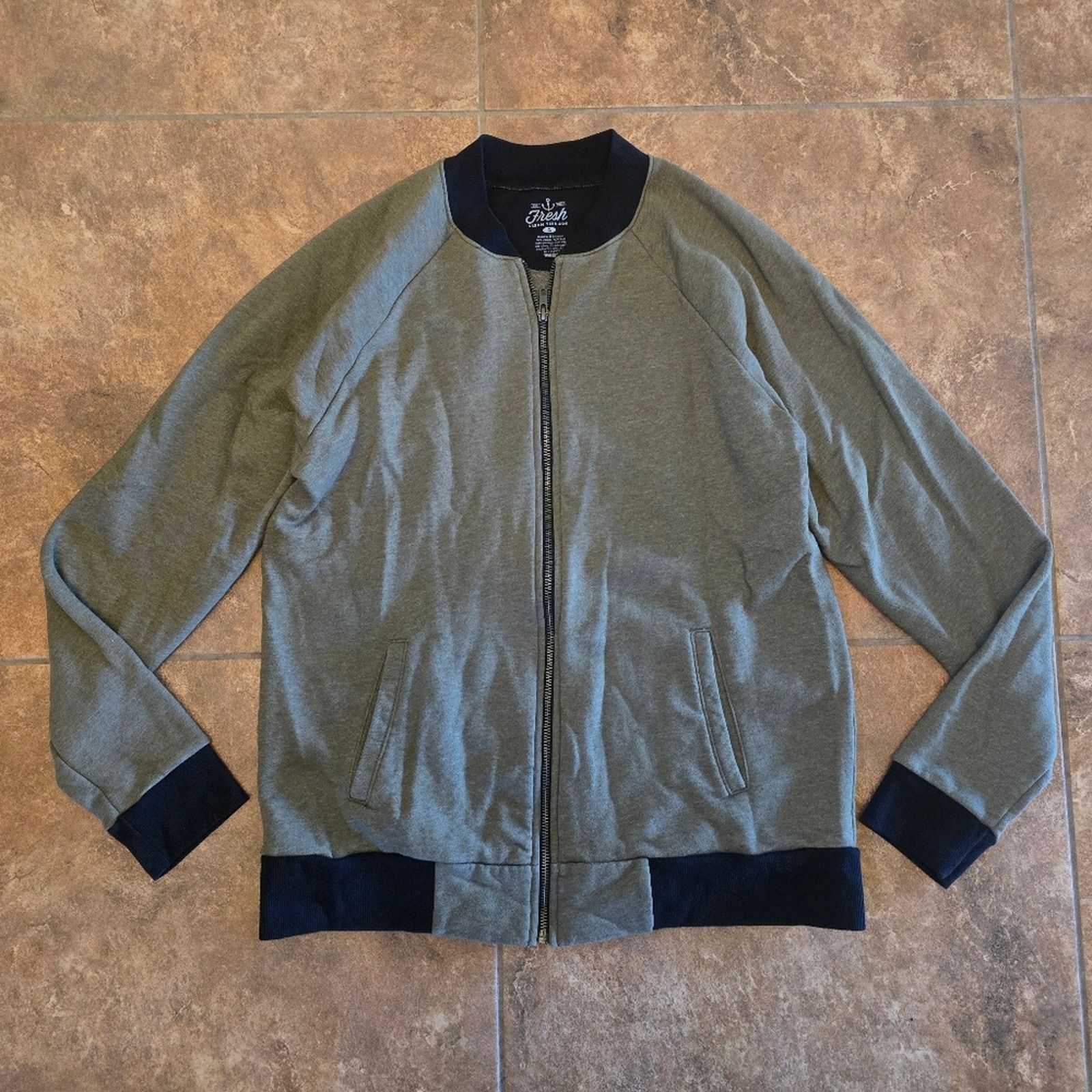 Other Olive Black Banded | FRESH | Zip Up Size US L / EU 52-54 / 3 - 1 Thumbnail
