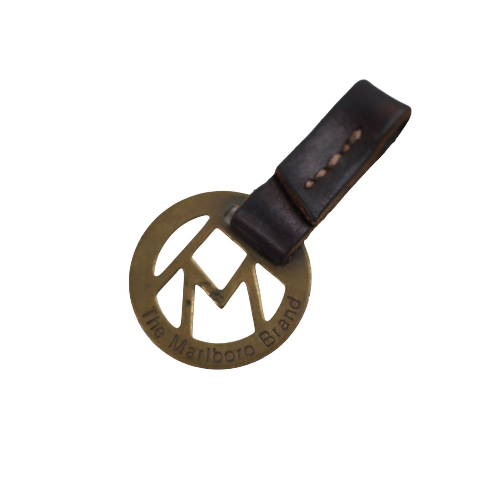 Marlboro × Vintage Vintage Marlboro Cigarettes Brass Key Chain Fob Size ONE SIZE - 2 Thumbnail