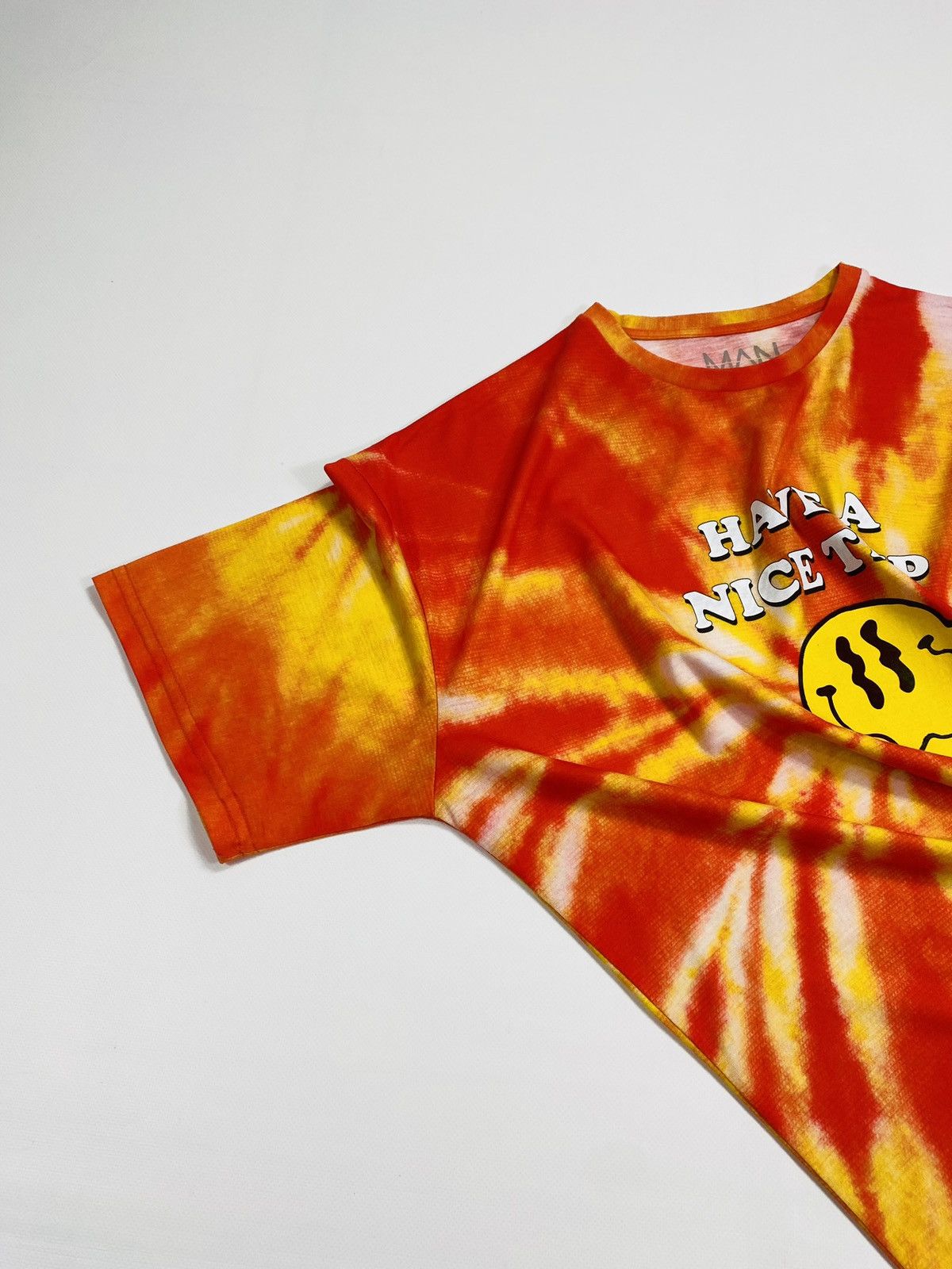 Vintage 🔥LASTDROP🔥 Have A Nice Trip Psychedelic Smiley Tie Dye Size US XL / EU 56 / 4 - 5 Thumbnail