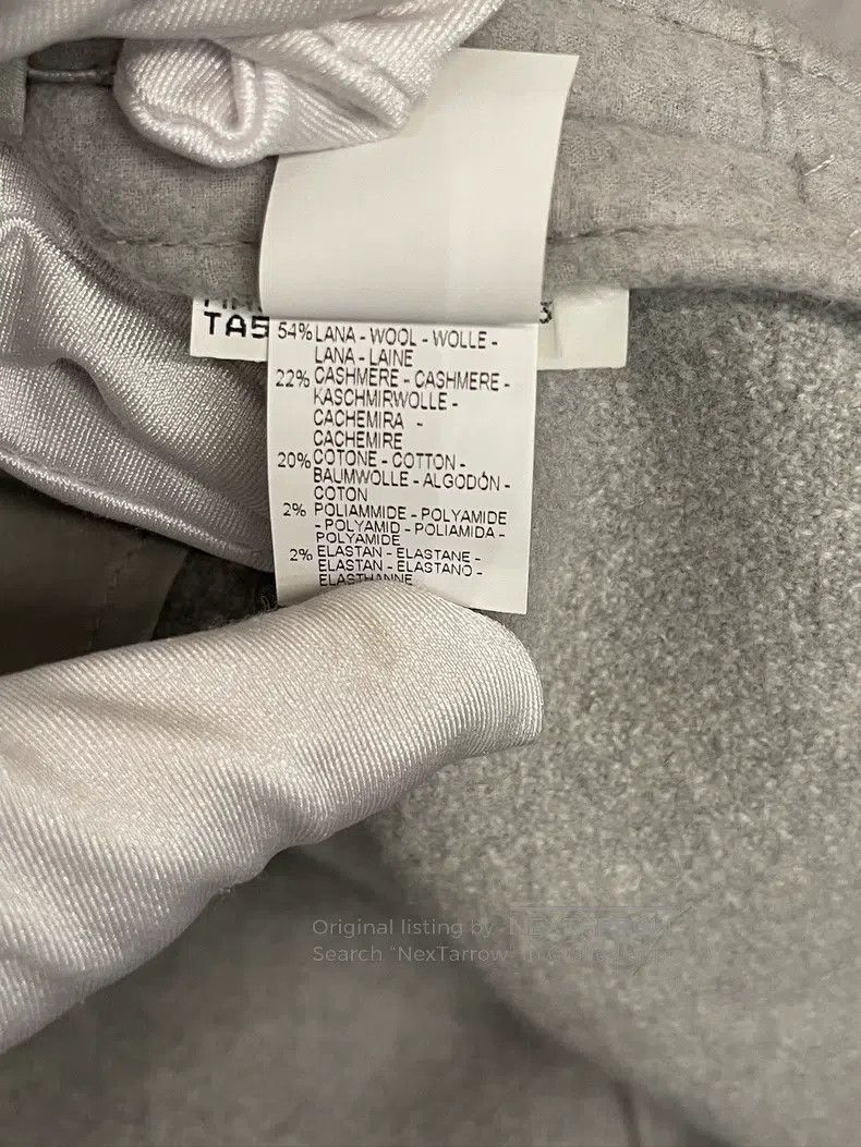 Brunello Cucinelli Brunello Cucinelli Grey wool and cashmere overcoat Size M / US 6-8 / IT 42-44 - 4 Thumbnail