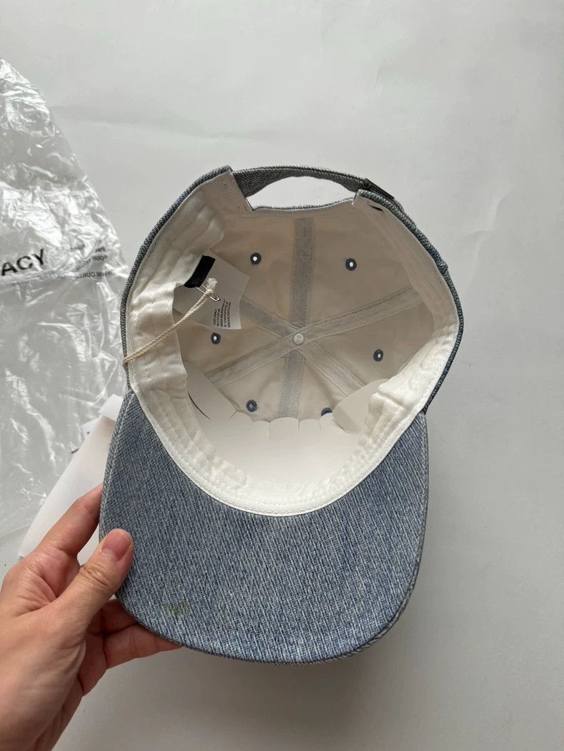 Our Legacy our legacy Digitally printed blue denim cap 2504-Nextarrow Size ONE SIZE - 5 Thumbnail