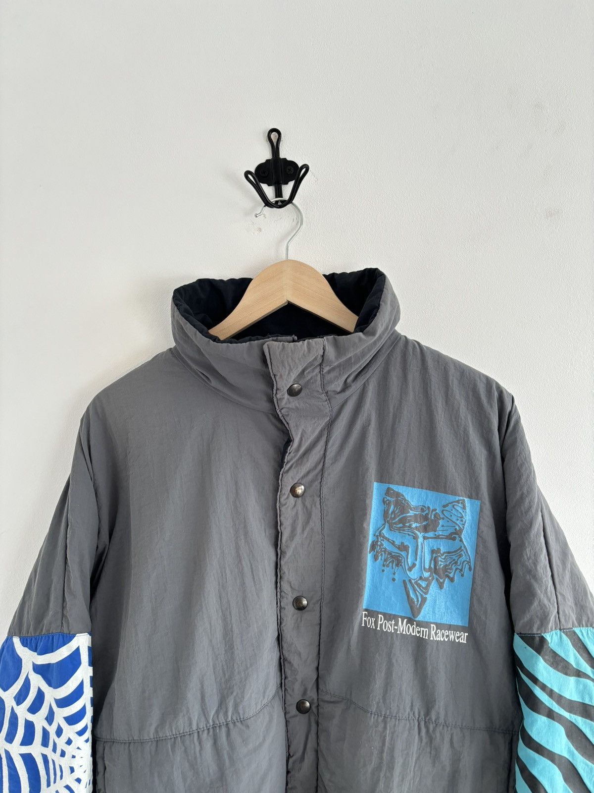 Fox Racing Vintage 80's FOX Post Modern Racewear Rare Jacket Size US M / EU 48-50 / 2 - 2 Thumbnail