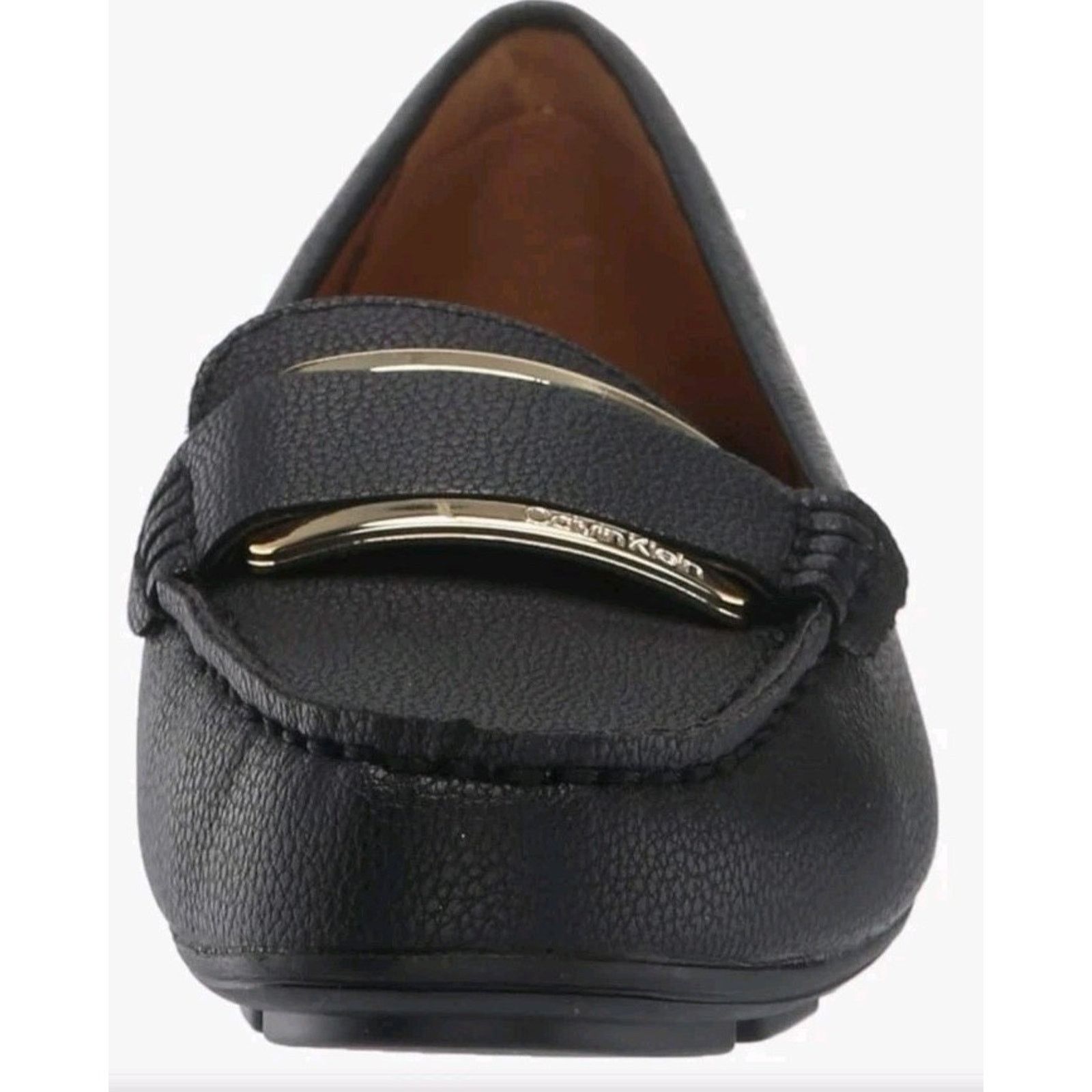 Calvin Klein Calvin Klein Leonie Black Loafer Flats Women’s Size 7M Size US 7 / IT 37 - 2 Thumbnail