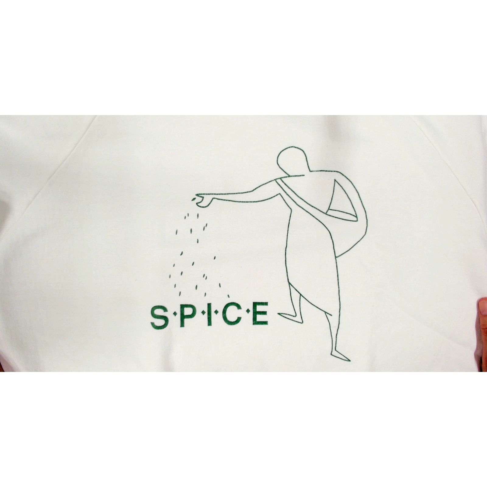 Vintage Pannill 80s S.P.I.C.E Sower Graphic Raglan Boxy Sweatshirt Size XL / US 12-14 / IT 48-50 - 8 Thumbnail