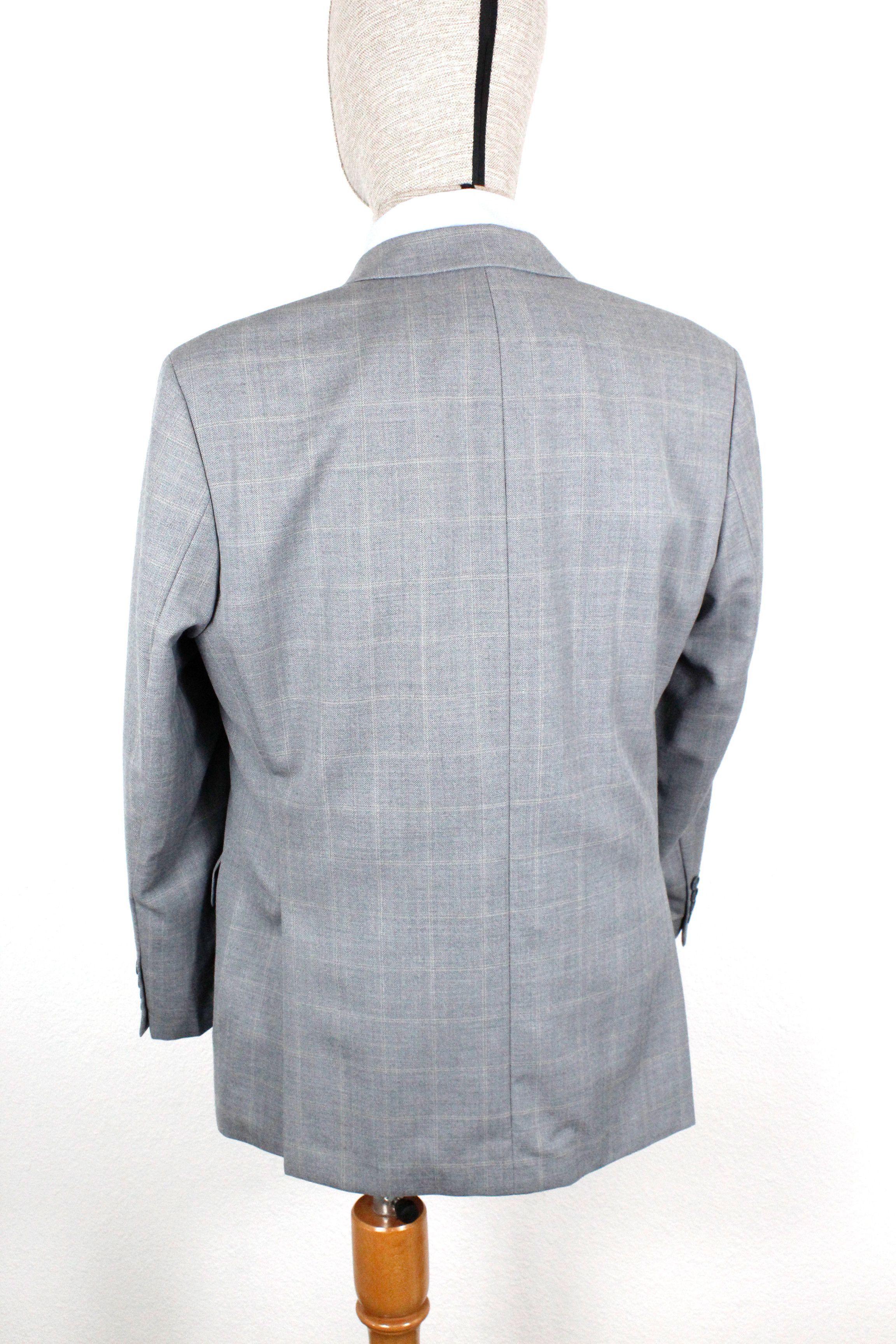 ジャケット・アウター yves Saint Laurent check bloson 1990s Vintage yves Saint laurent jacket x ysl jacket plaid goldentex | eBay