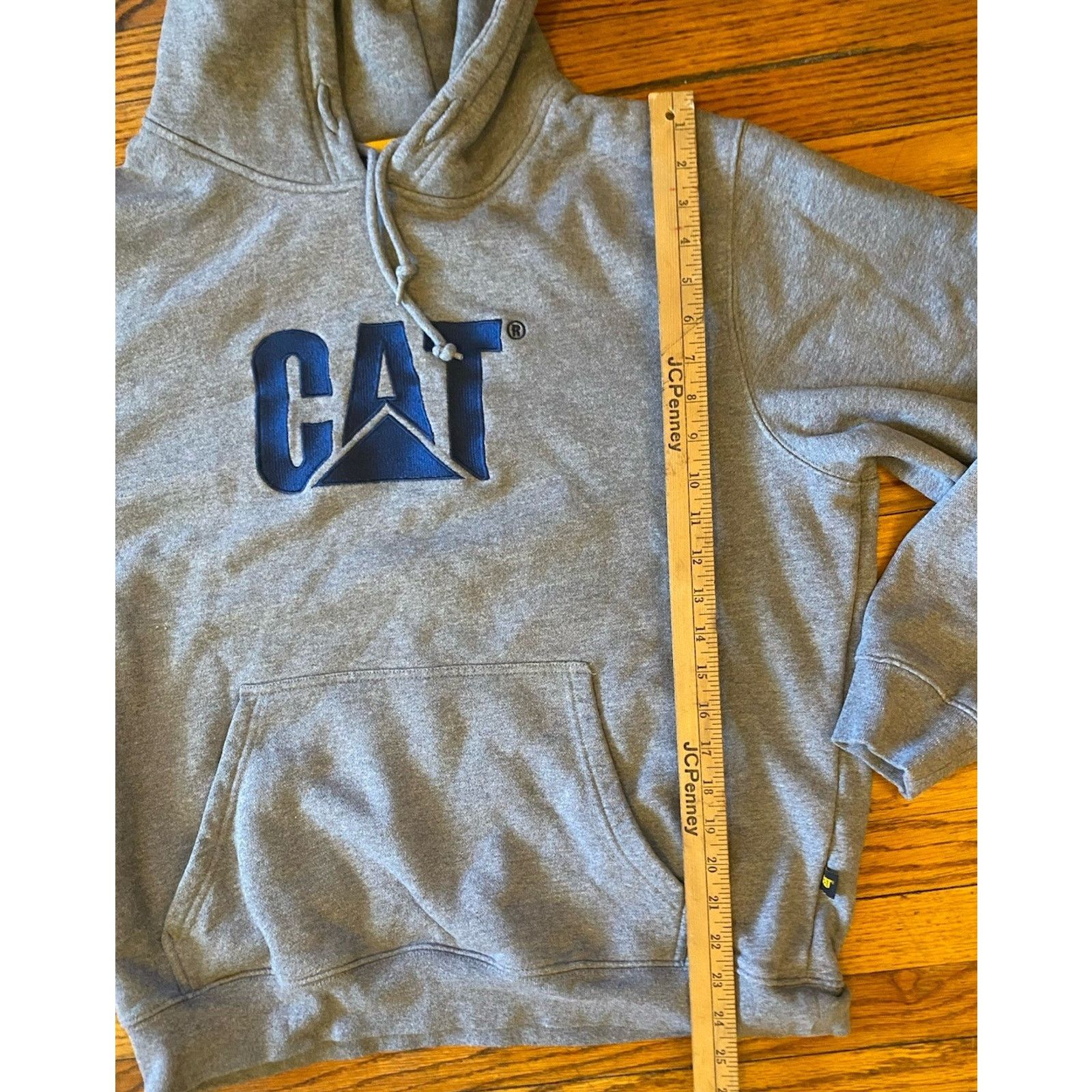 Caterpillar CAT Caterpillar Heavy Weight Hoodie Men’s XL Sweatshirt Gray Size US XL / EU 56 / 4 - 7 Thumbnail