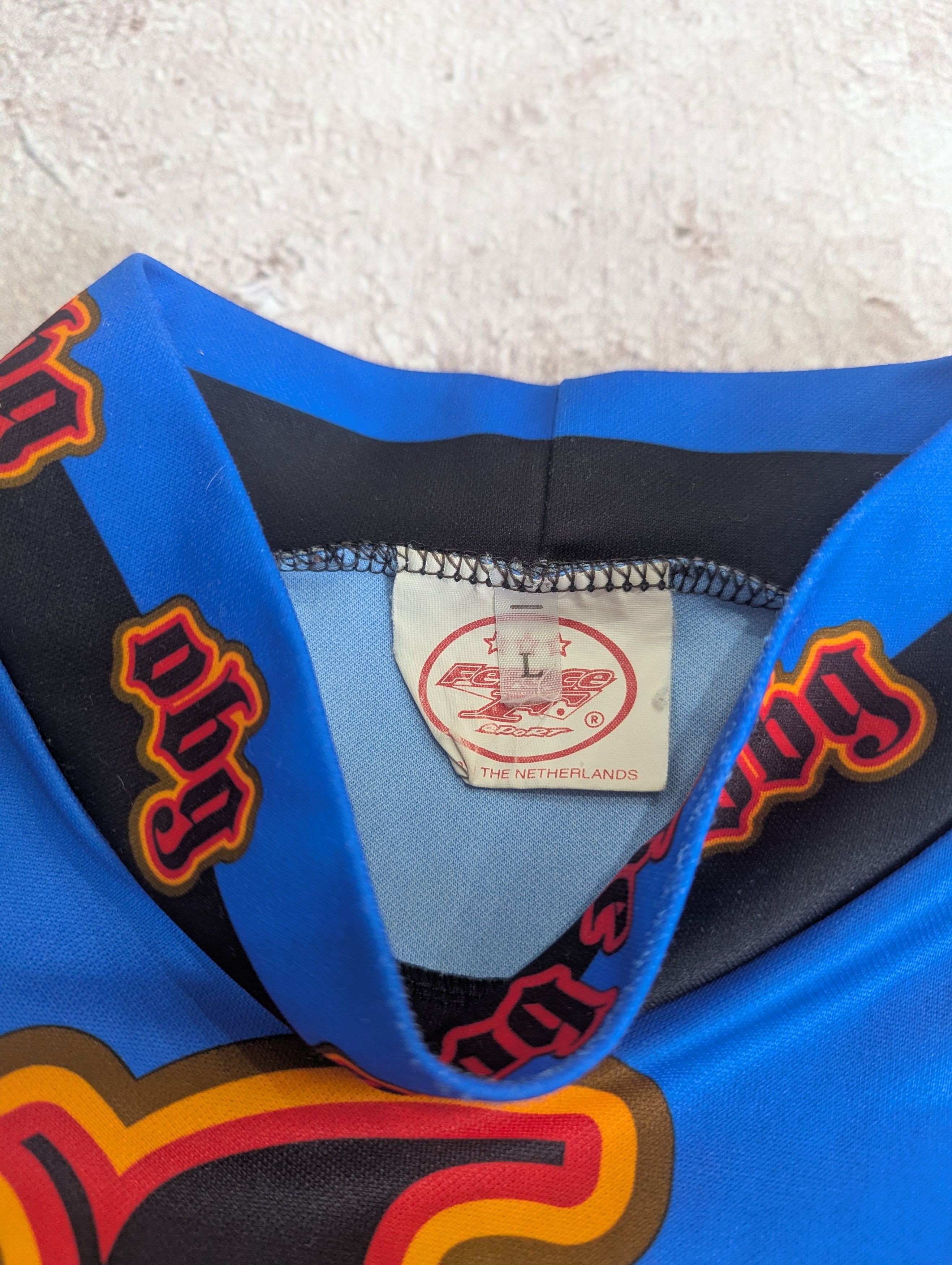 Thunderdome Battle Gear Rave Jersey Vintage 90s dirt rare Size US L / EU 52-54 / 3 - 2 Thumbnail