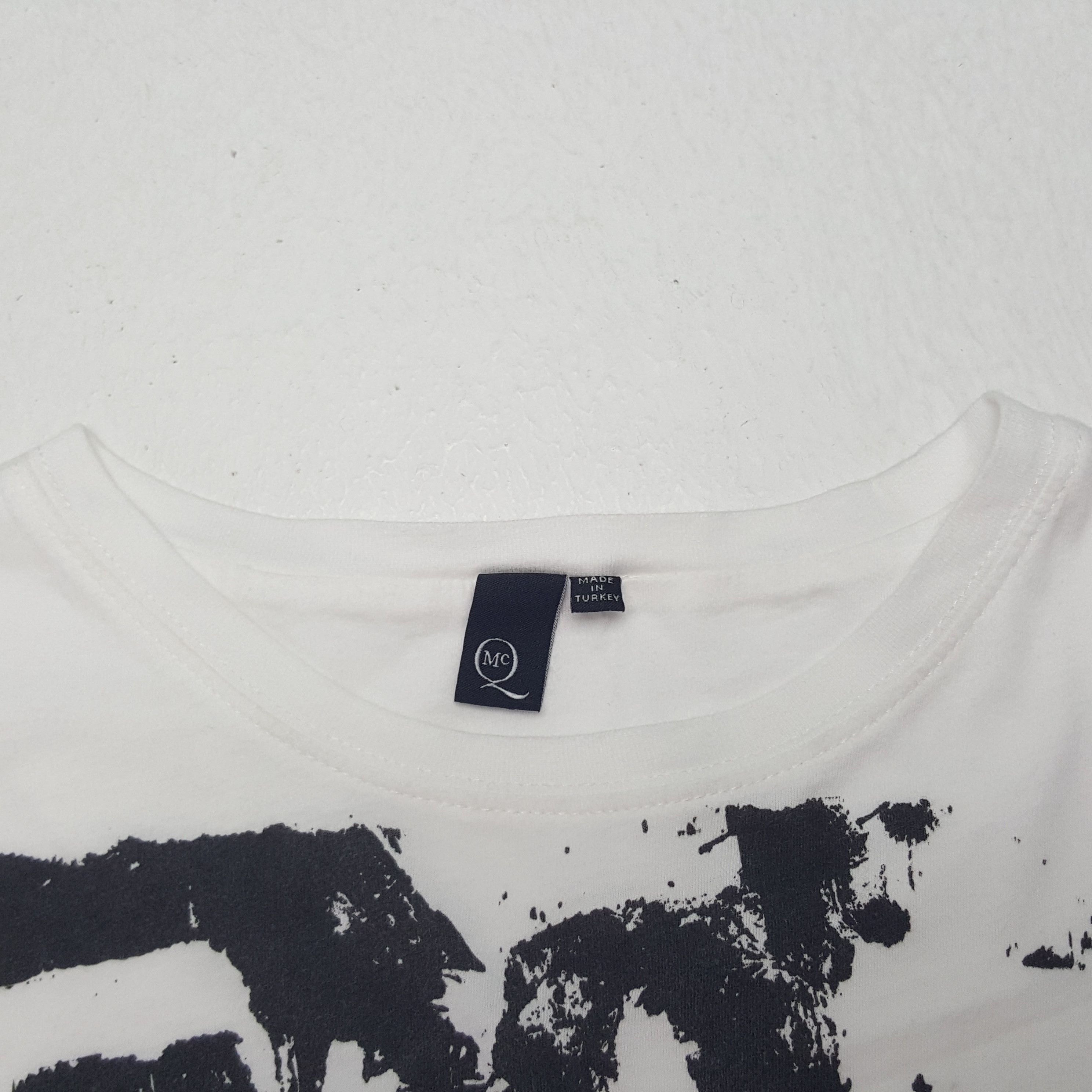Alexander McQueen × MCQ × Vintage Vintage MCQ The MCQS Long Sleeve Tshirt Size US S / EU 44-46 / 1 - 4 Thumbnail