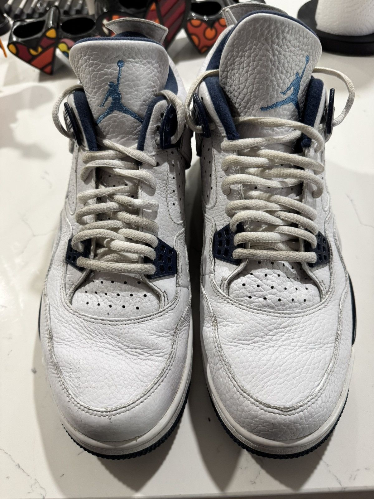 Jordan Brand Jordan 4 Retro “Legend Blue/Columbia” Size US 11.5 / EU 44-45 - 2 Thumbnail