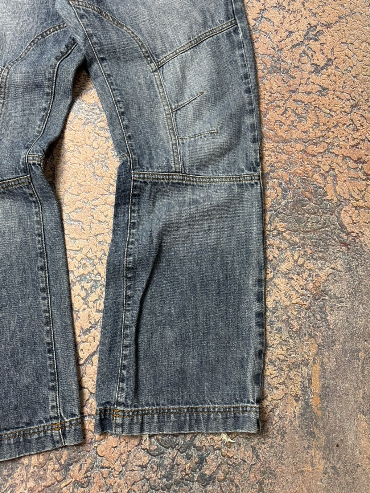 Jean 90s Henleys Jeanswear VIntage Deep Blue Y2K Denim Jeans Size US 34 / EU 50 - 5 Thumbnail