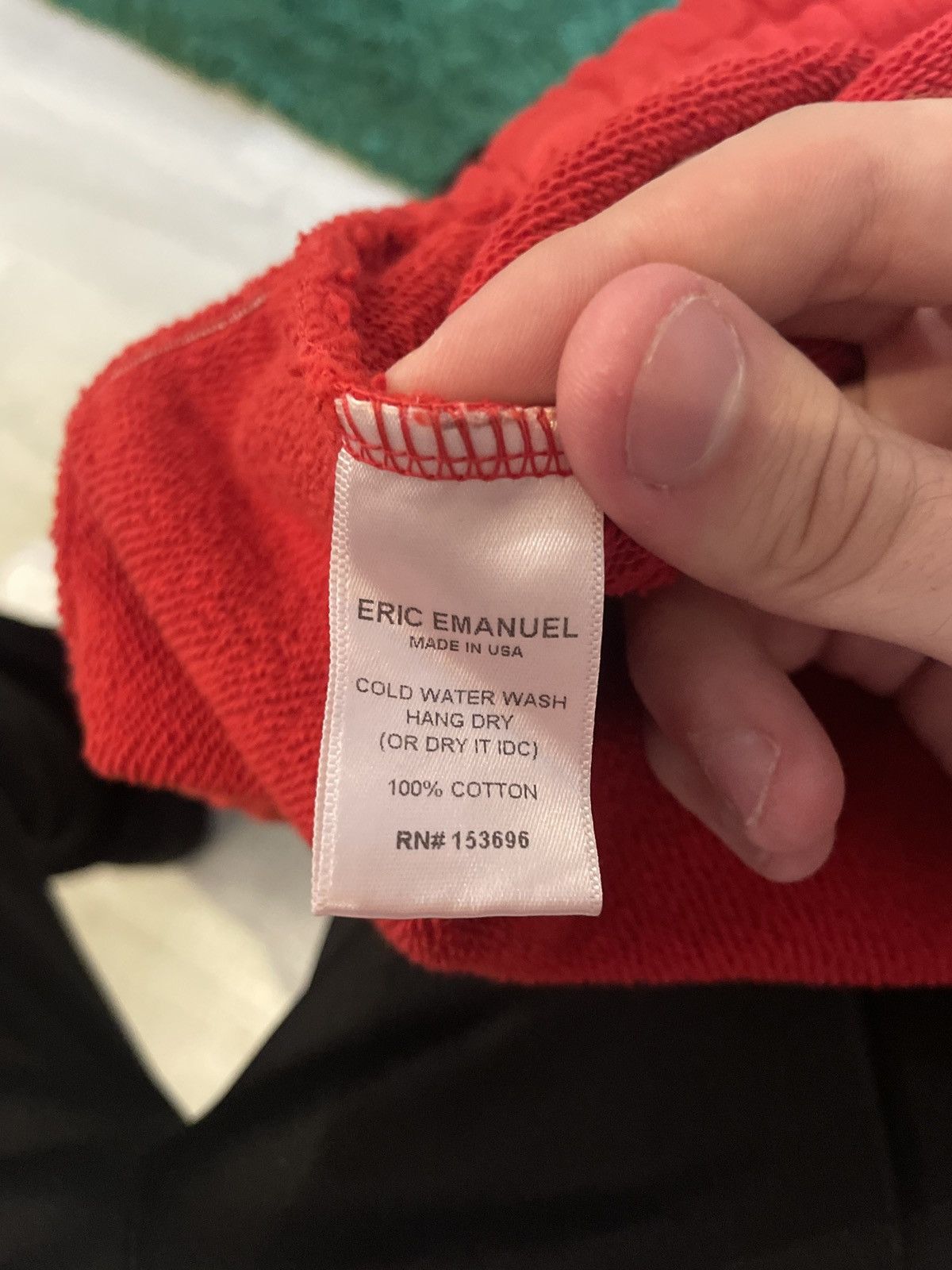 Eric Emanuel Eric Emanuel Red/Yellow Sweatpants S Size US 30 / EU 46 - 4 Thumbnail