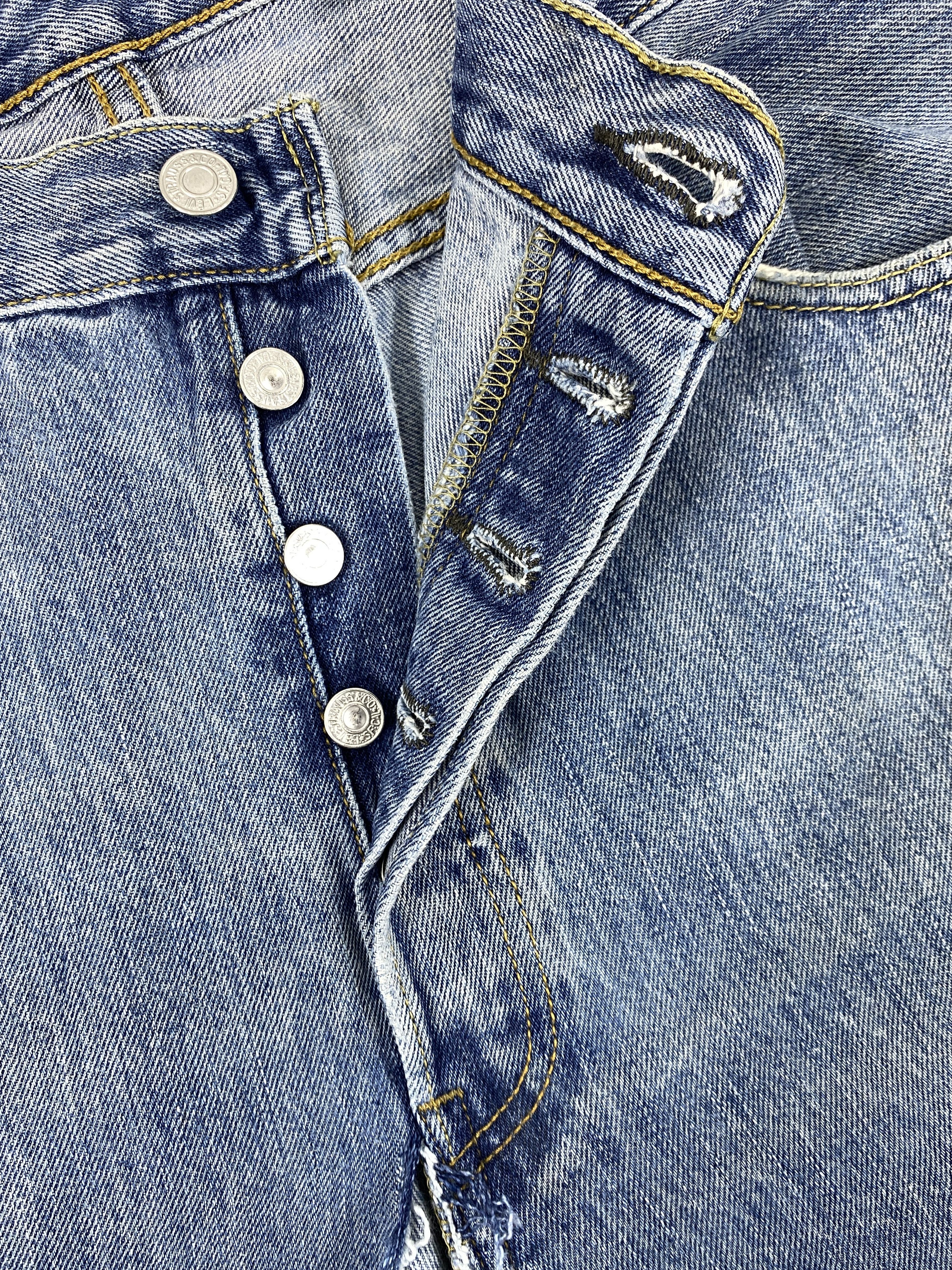 Levi's Blue Vintage Levi's 501 Jeans 37x32 Denim -JN1591 Size US 36 / EU 52 - 6 Thumbnail