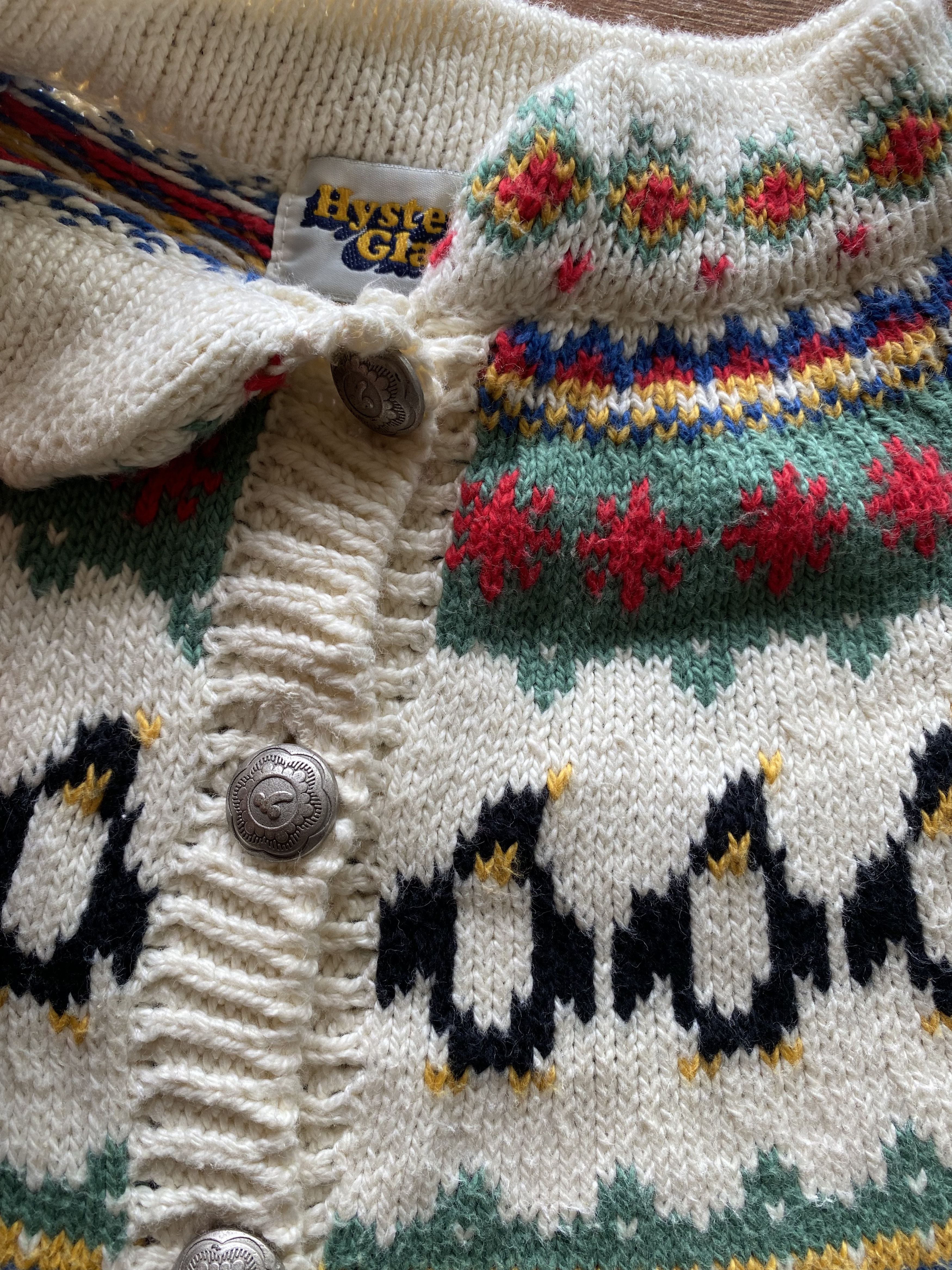Hysteric Glamour × Japanese Brand Hysteric Glamour Knit Cardigan Rare Size S / US 4 / IT 40 - 6 Thumbnail