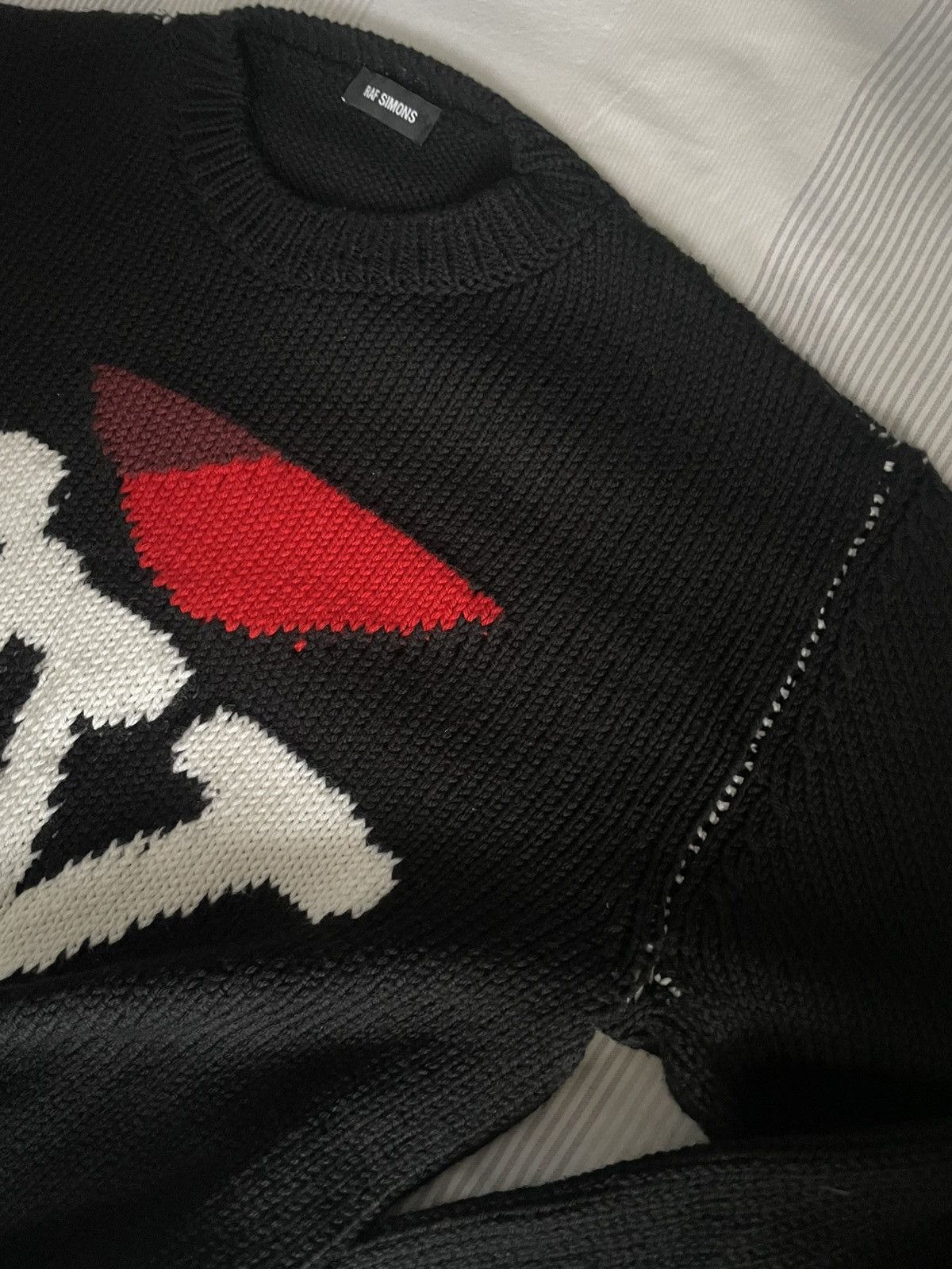 Raf Simons Raf Simons I Love NY Wool Knit Sweater FW17 Asap Rocky Size US XL / EU 56 / 4 - 7 Thumbnail