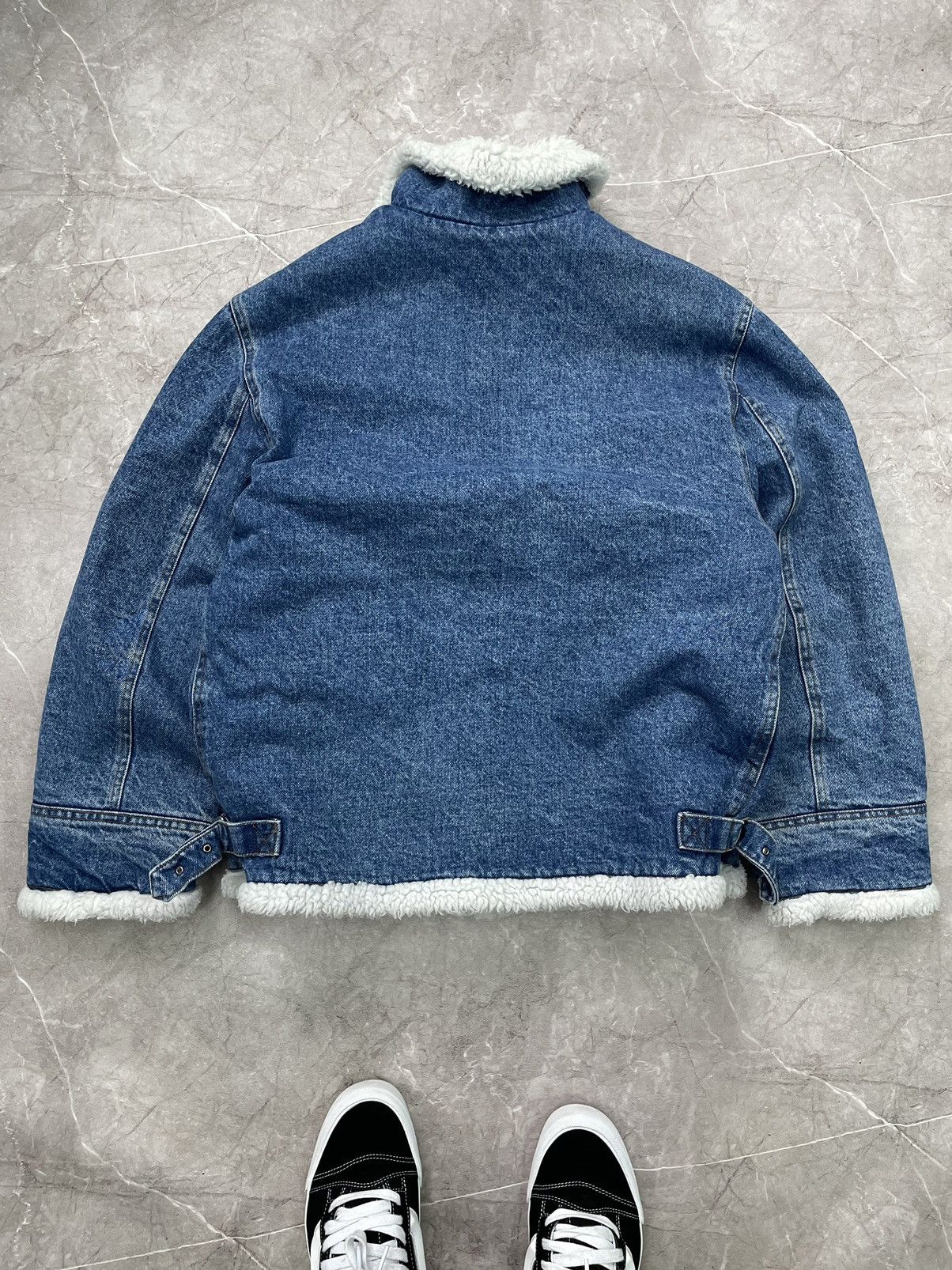 If Six Was Nine × Vintage FUR SHERPA LGB STYLE DISTRESSED US Army Style AF Jacket Size US M / EU 48-50 / 2 - 10 Thumbnail