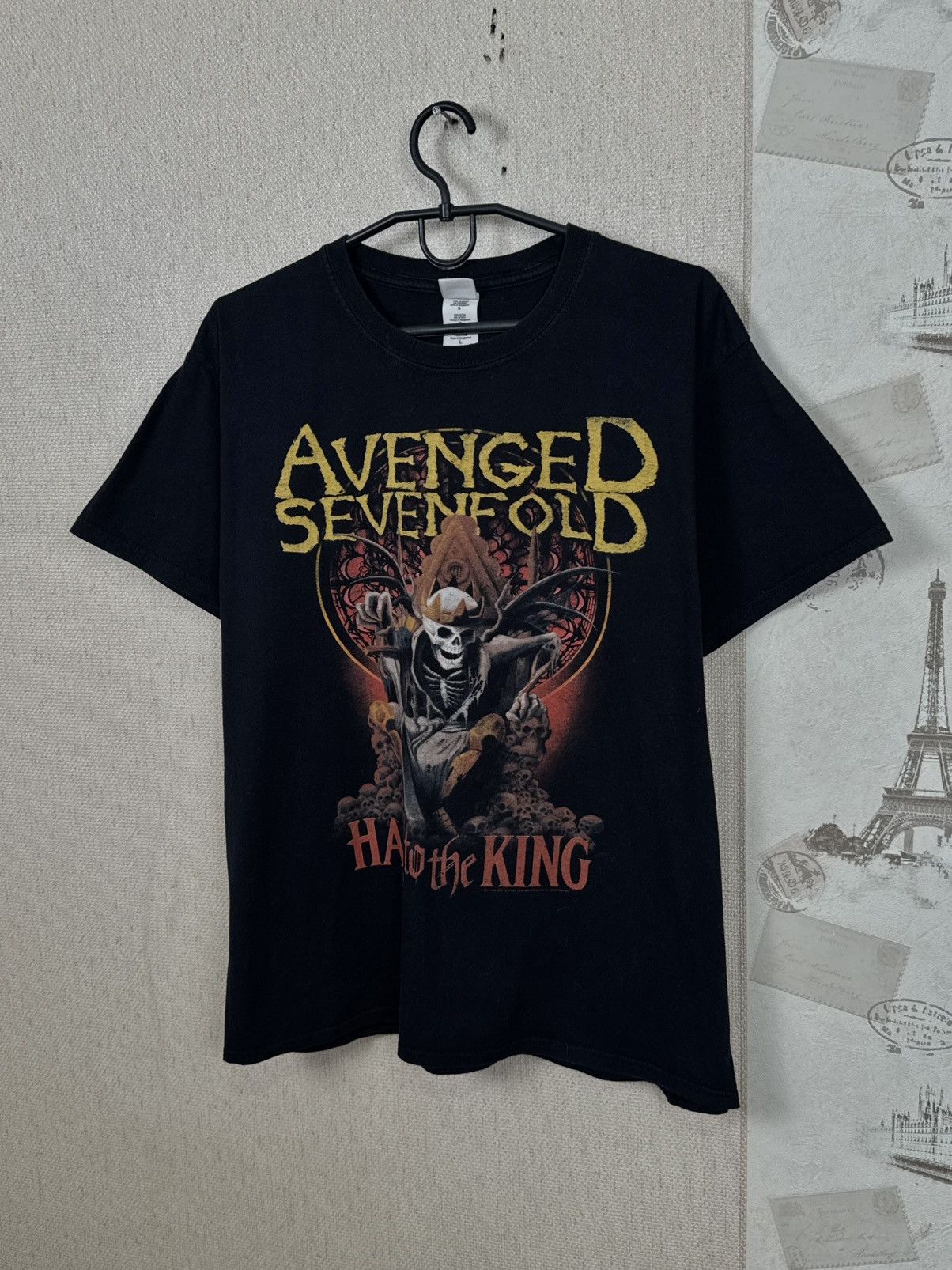 Other Avenged Sevenfold T shirt Black Hail to the King SL 2013 Size US L / EU 52-54 / 3 - 10 Thumbnail