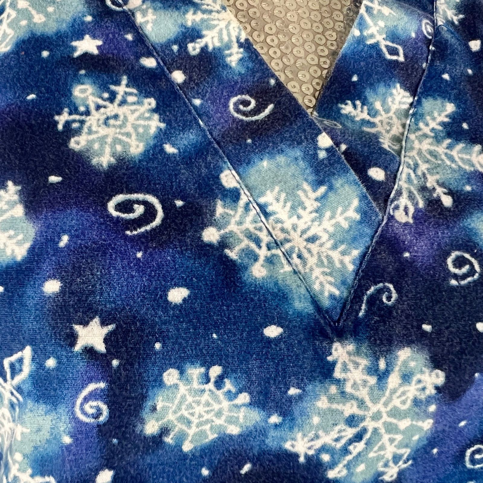 Other UA Scrubs Winter Snowflake Small Top Pants Pockets Nursing Size S / US 4 / IT 40 - 8 Thumbnail