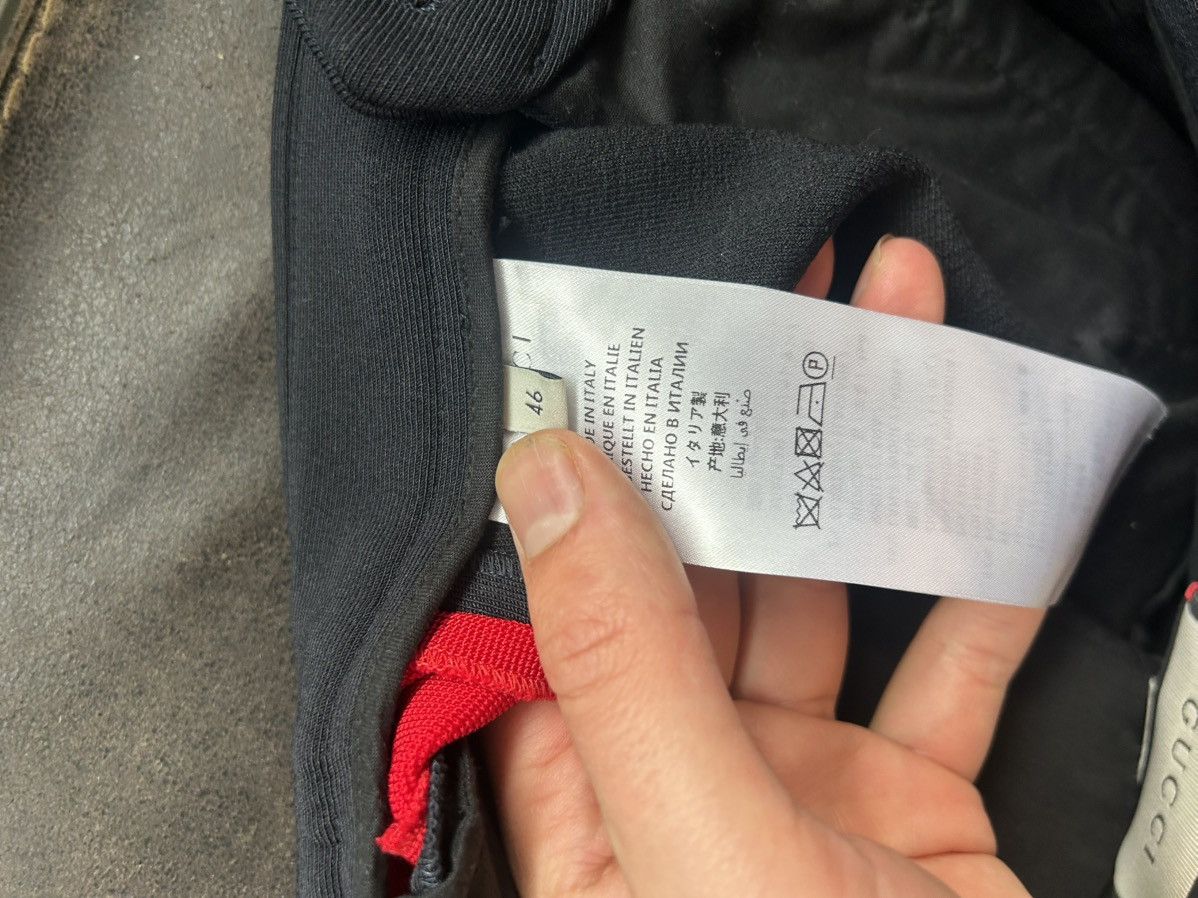 Gucci Gucci Black Flared Pants with Red Side Stripes Size US 30 / EU 46 - 9 Thumbnail