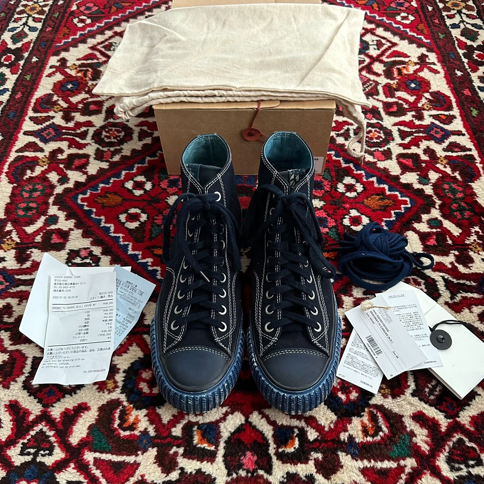 Visvim VISVIM 23AW SKAGWAY HI CANVAS Size US 9 / EU 42 - 1 Thumbnail