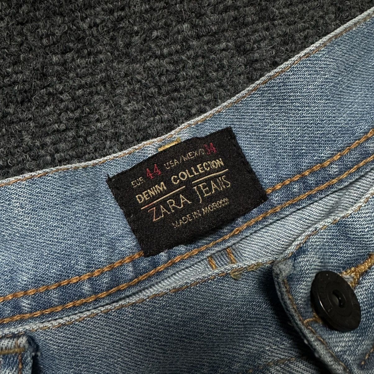 Zara VTG Mans Zara Jeans Size 34 Old Money 00s USA Size US 34 / EU 50 - 6 Thumbnail