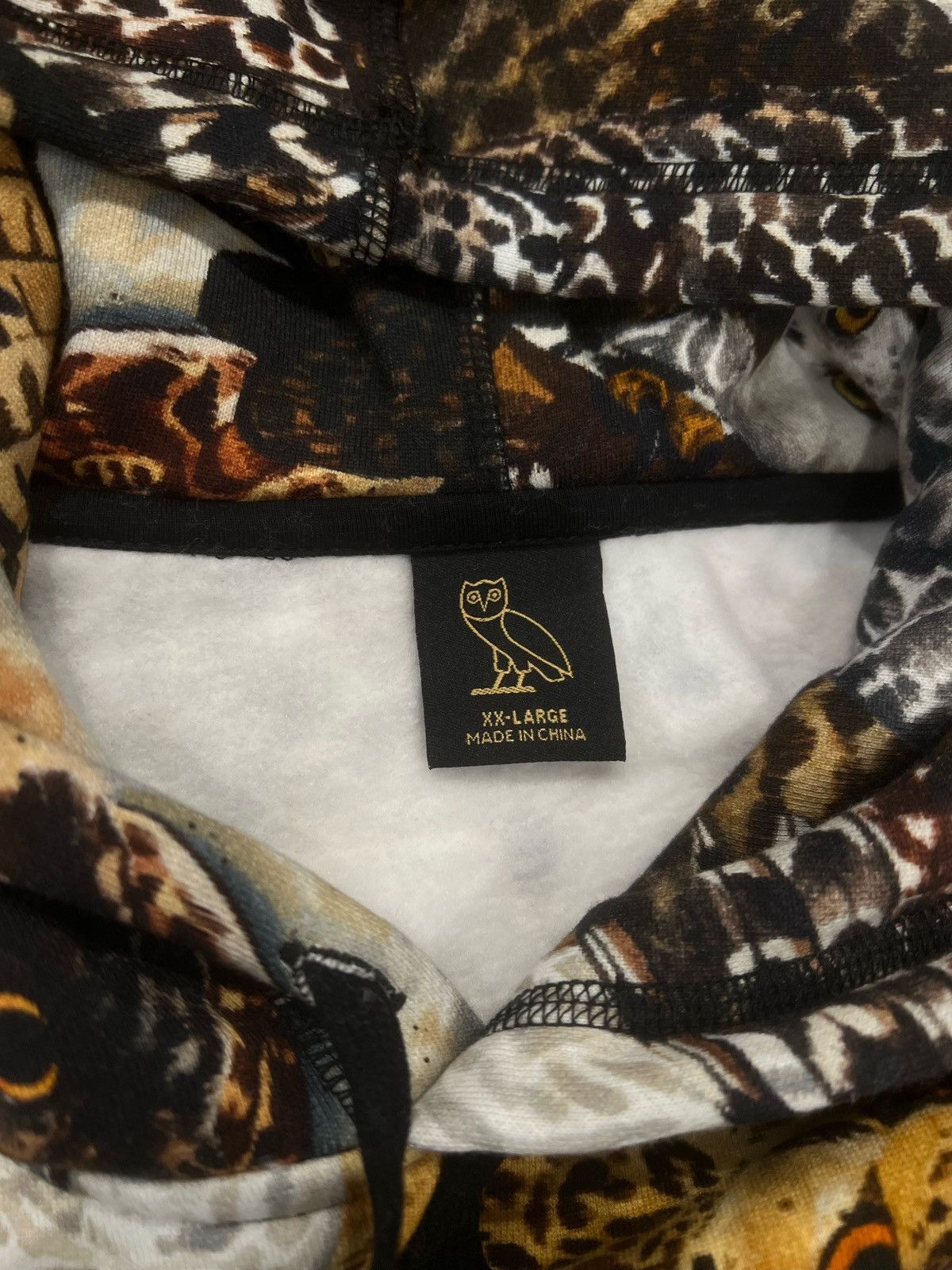 October's Very Own OVO Owl Camo Print Hoodie Size: XXL Size US XXL / EU 58 / 5 - 4 Thumbnail