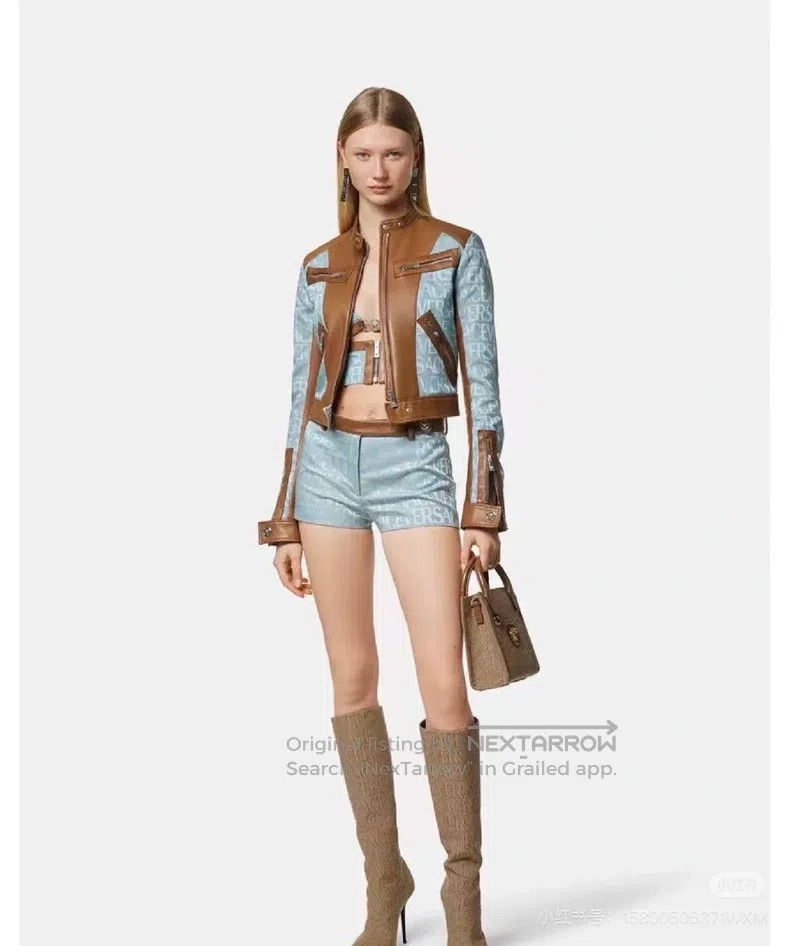 Versace Versace Sheepskin jacket set Size S / US 4 / IT 40 - 1 Thumbnail