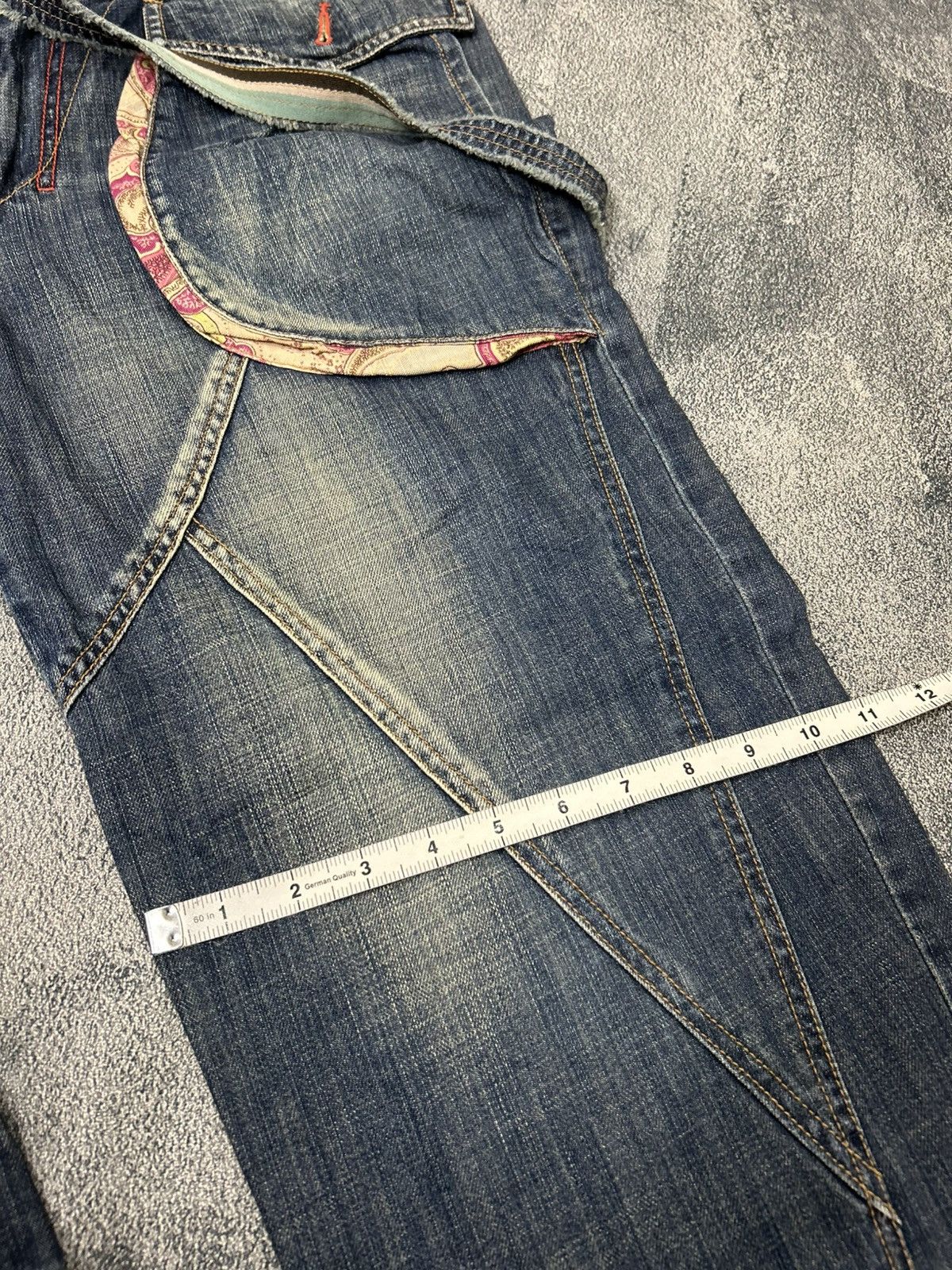 Japanese Brand BNX Jeans Size US 32 / EU 48 - 17 Thumbnail