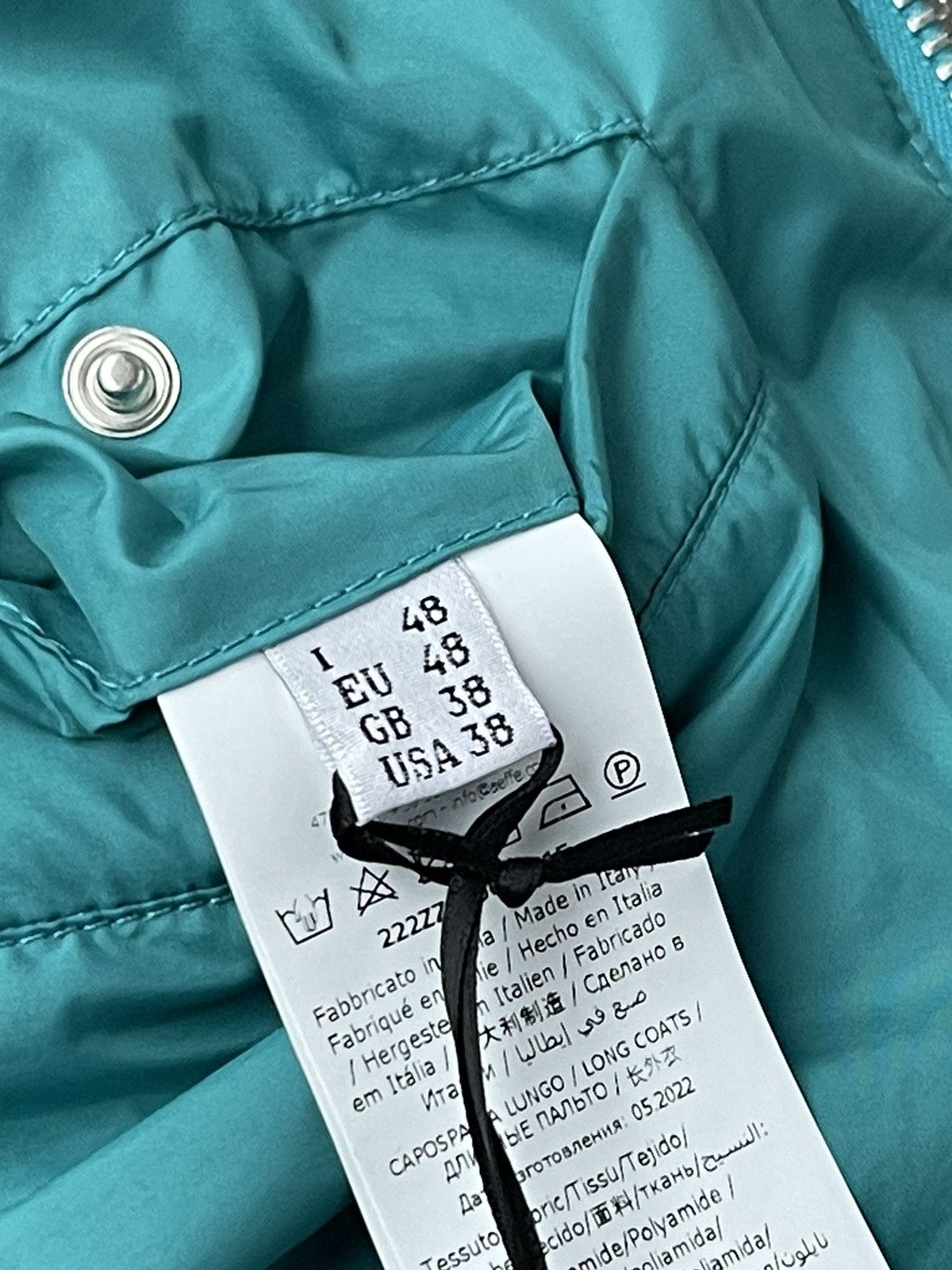Moschino !DS! AW22 Moschino Vampire Winter Turqoise Puffer Jacket Size US M / EU 48-50 / 2 - 19 Thumbnail