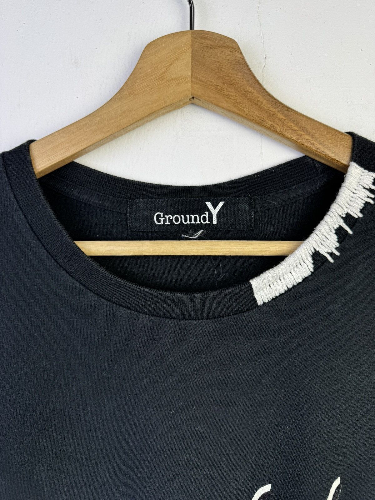 Ground Y Yohji Yamamoto Ground Y Spellout Tee Size US M / EU 48-50 / 2 - 5 Thumbnail