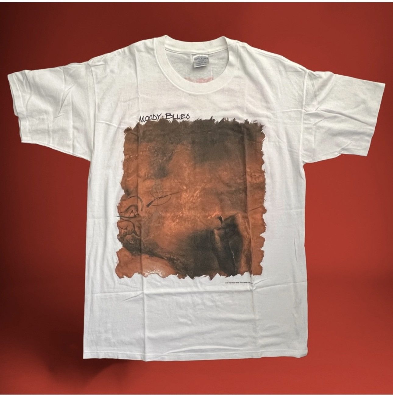 Brockum Vintage 90s Moody Blues Brockum Band Tee Cave Graphic USA Size US L / EU 52-54 / 3 - 3 Thumbnail