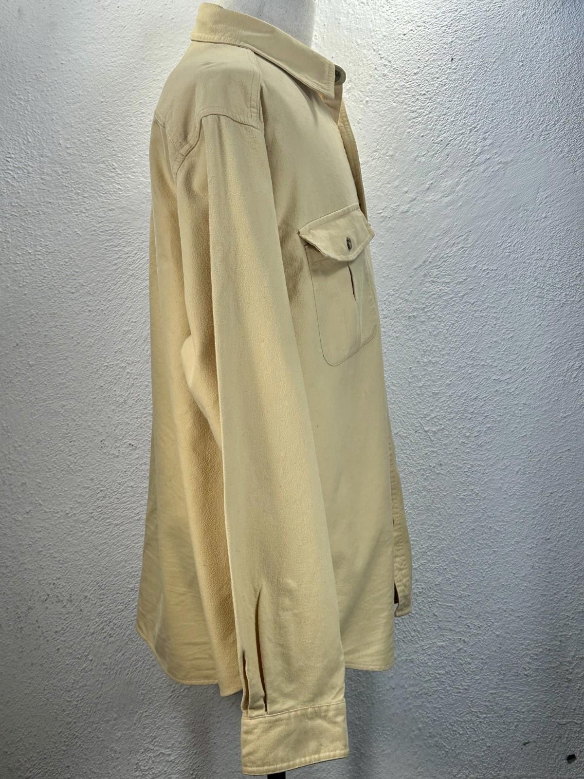 Eddie Bauer Eddie Bauer Men's Large Yellow Pocketed Button Down Shirt Size US L / EU 52-54 / 3 - 4 Thumbnail