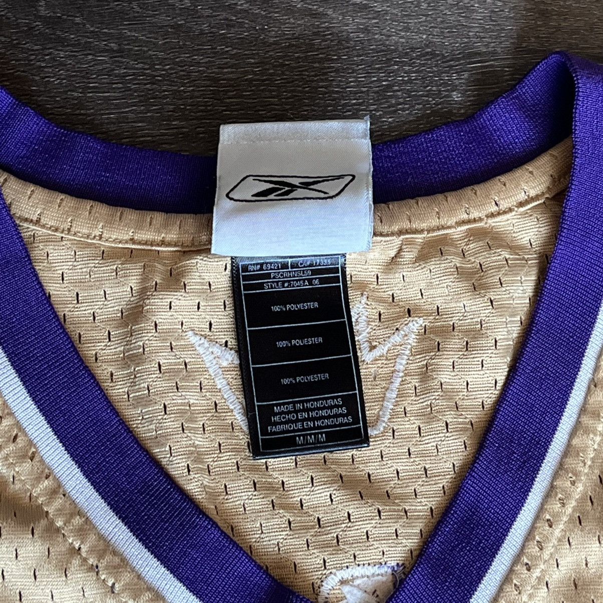 NBA Vintage 2000s NBA Reebok Sacramento Kings Mike Bibby Jersey Size US M / EU 48-50 / 2 - 11 Thumbnail