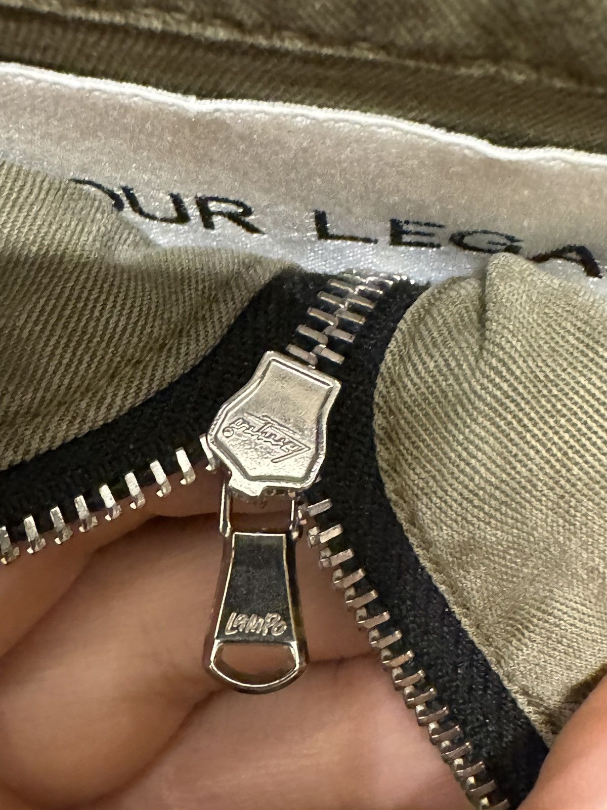 Our Legacy Our Legacy shirting Zip 1/4 khaki vintage Lampo Size US M / EU 48-50 / 2 - 5 Thumbnail