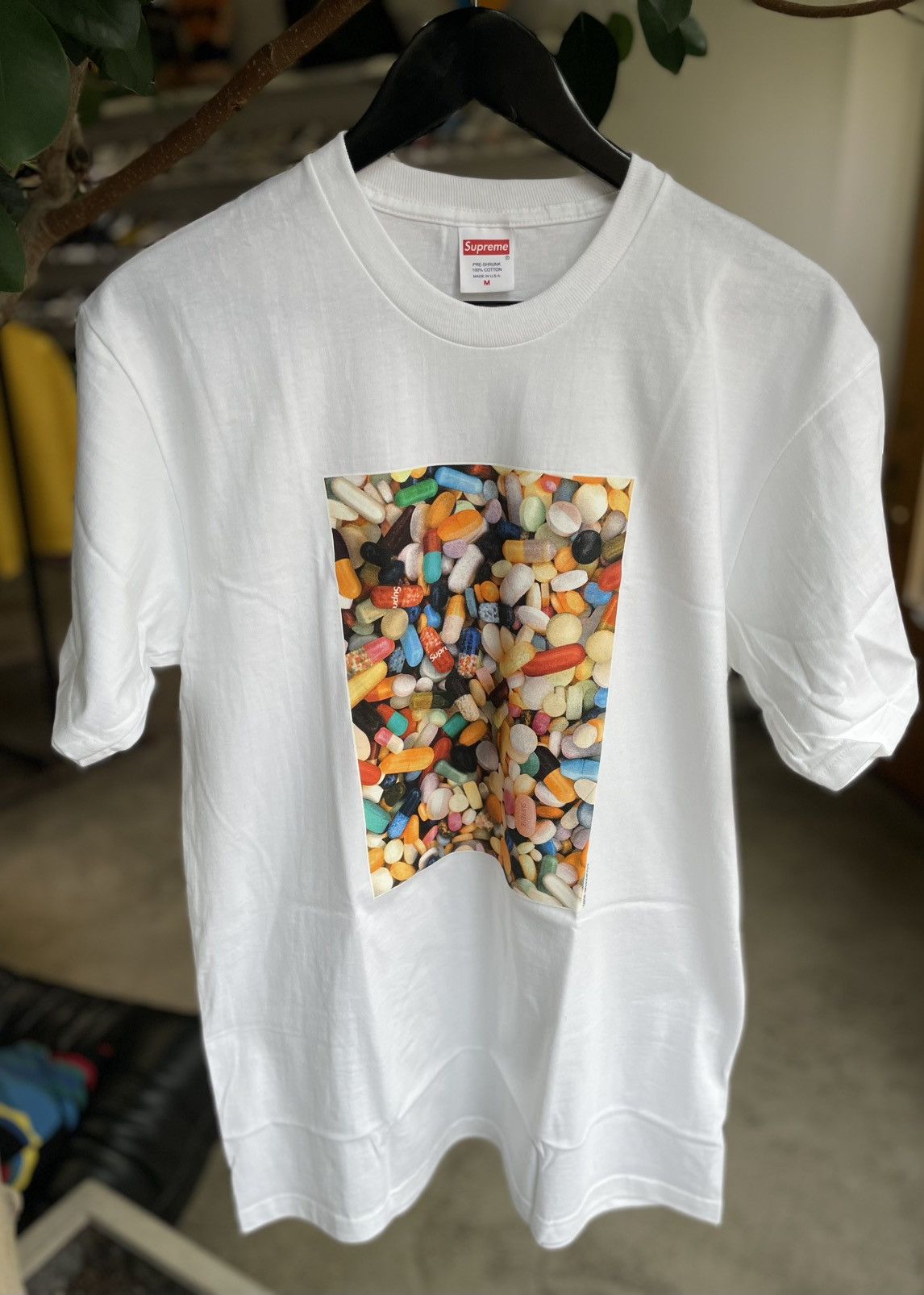 Supreme Supreme Pills Tee Size US M / EU 48-50 / 2 - 2 Thumbnail
