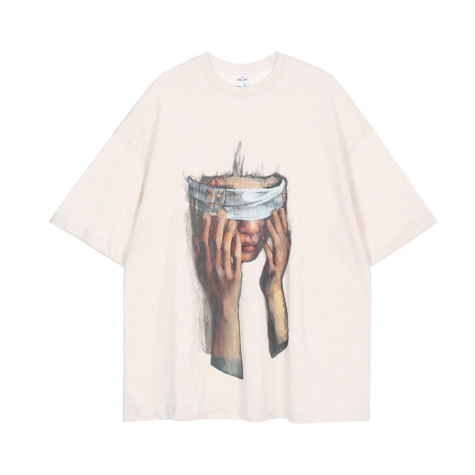 Other FACE Graphic Oversized T-Shirt, Streetwear Tee Size US L / EU 52-54 / 3 - 4 Thumbnail