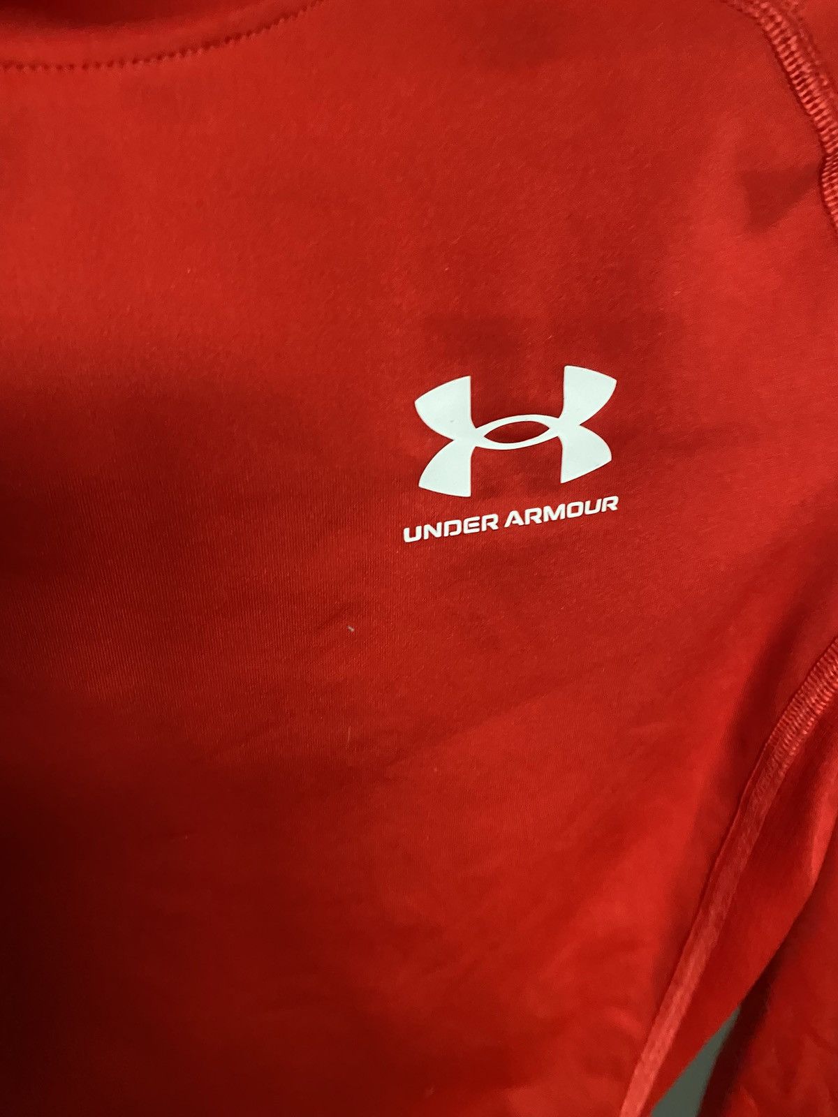 Under Armour Compression shirt under armour red long sleeve Size US S / EU 44-46 / 1 - 4 Thumbnail