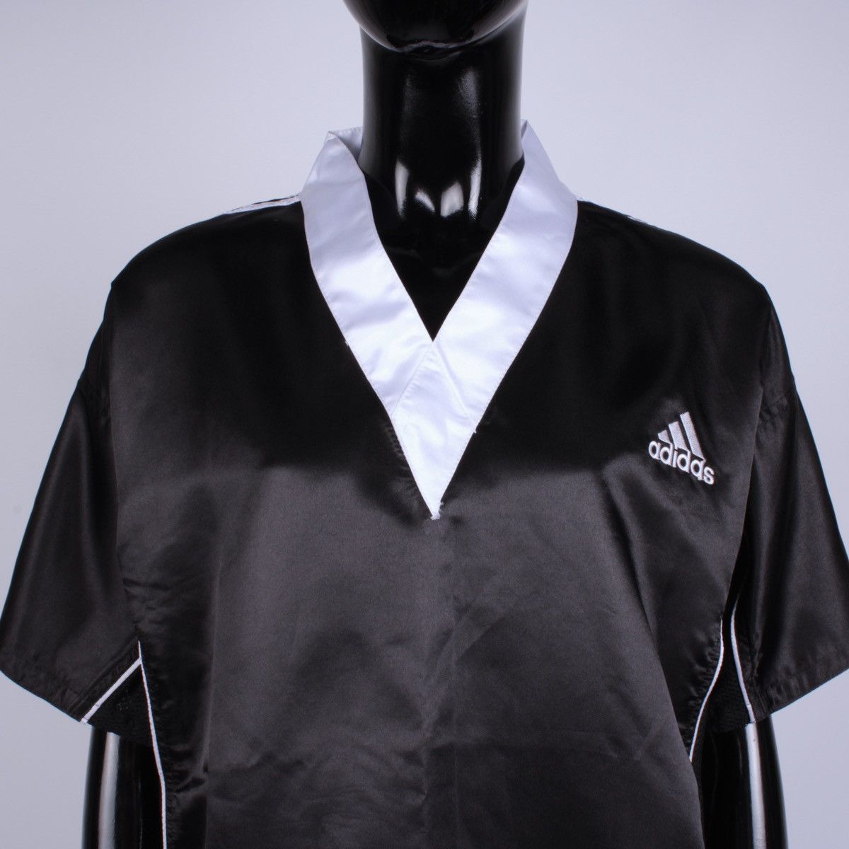 Adidas × Vintage ADIDAS Vintage Japan Style Polyester T-Shirt Jersey Karate Size M / US 6-8 / IT 42-44 - 3 Thumbnail